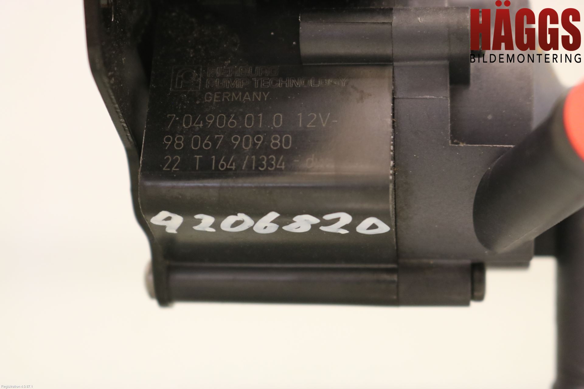 Peugeot 508 19- Värme Cirkulationspump