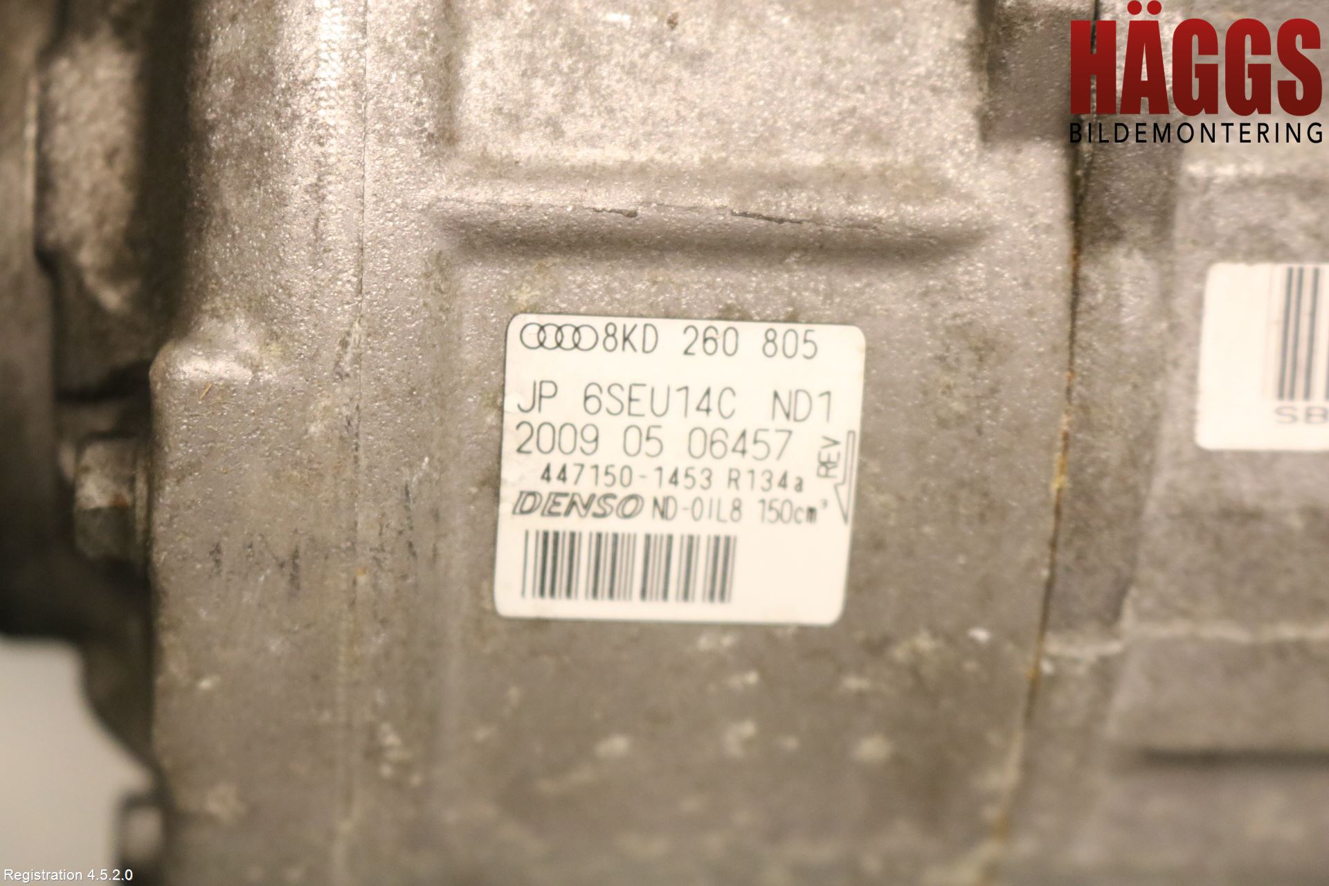 Audi A4/S4 08-11 Ac Kompressor