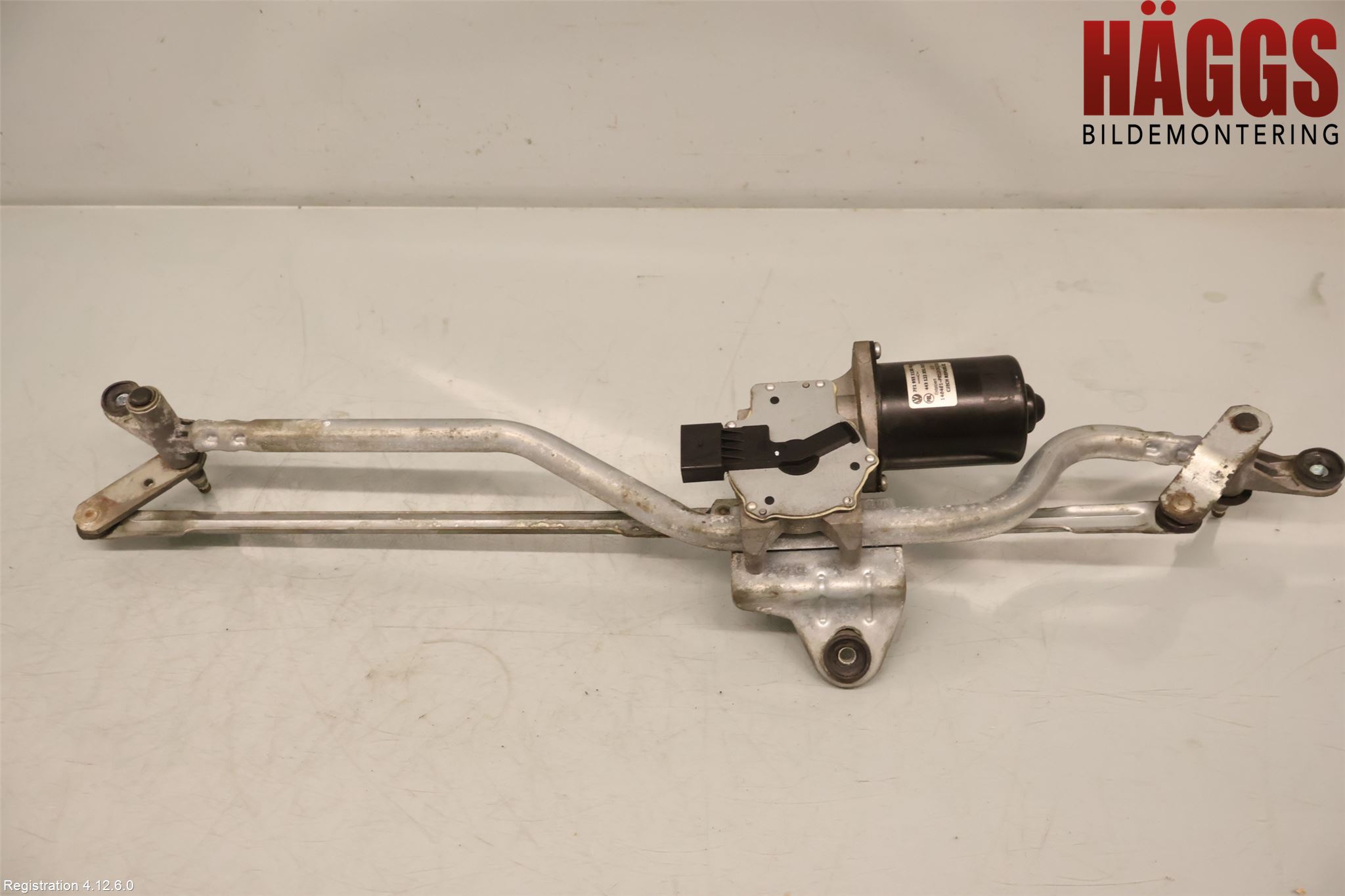 Volkswagen VW TRANSP/CARAVELLE (T5) 04-15 Torkarmotor Vindruta