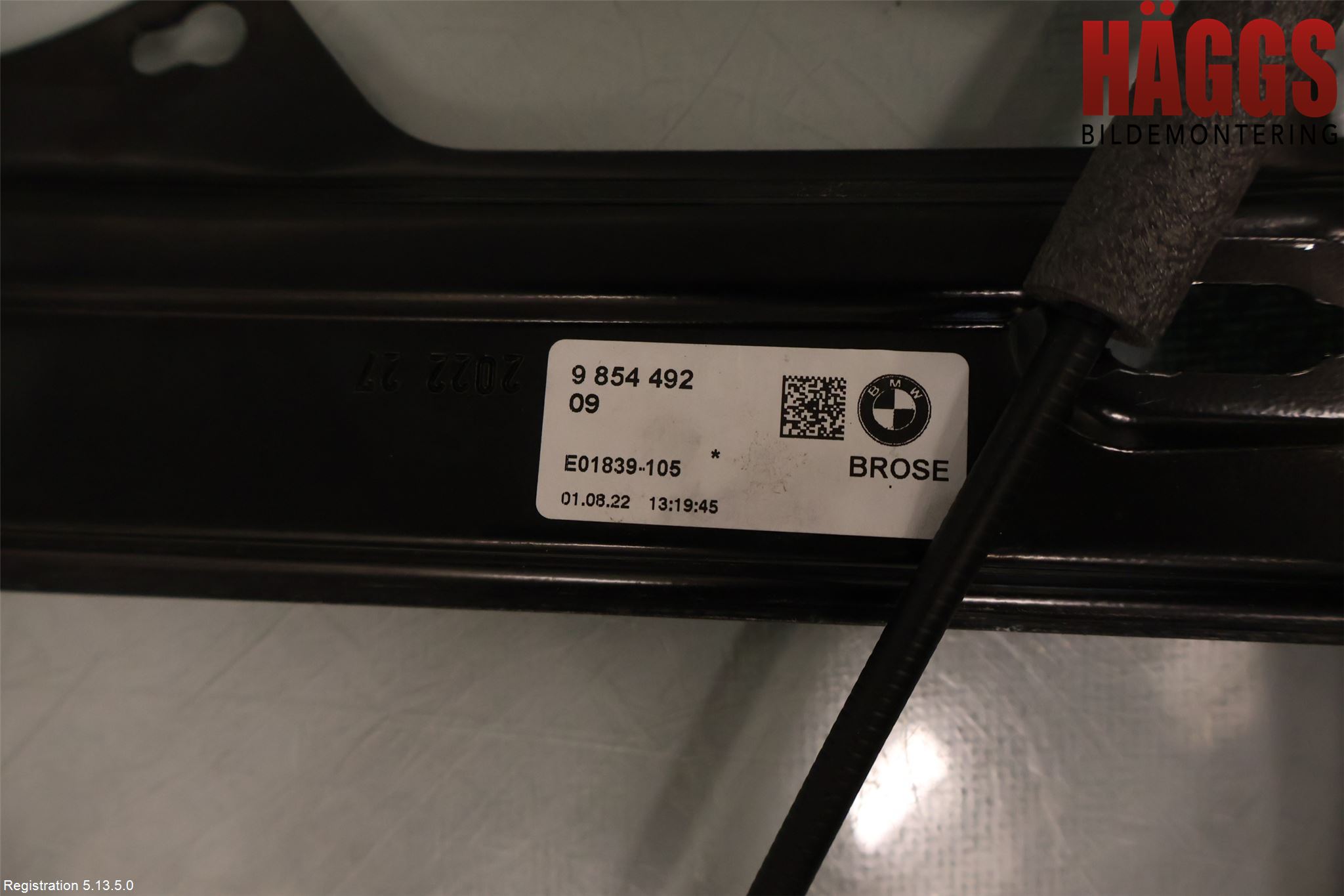 BMW 4/i4 G26 GRAN COUPÉ 21- Fönsterhiss El Kompl