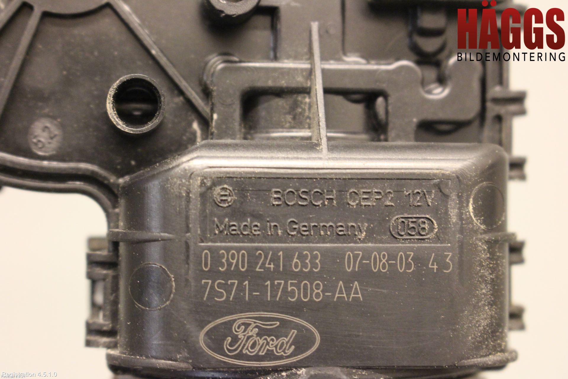 Ford MONDEO 07-15 Torkarmotor Vindruta