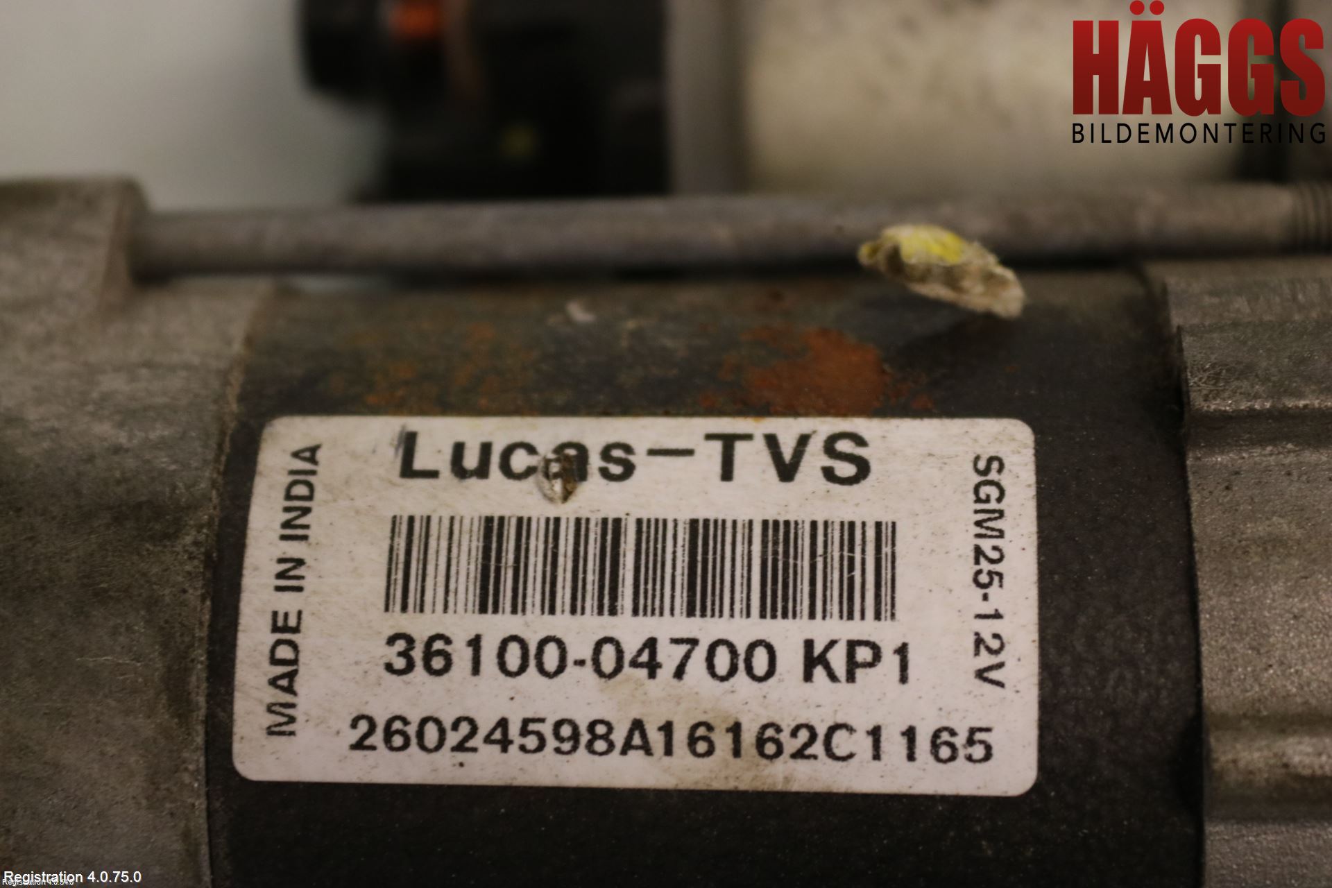 Hyundai i10 BA 14-16 Startmotor