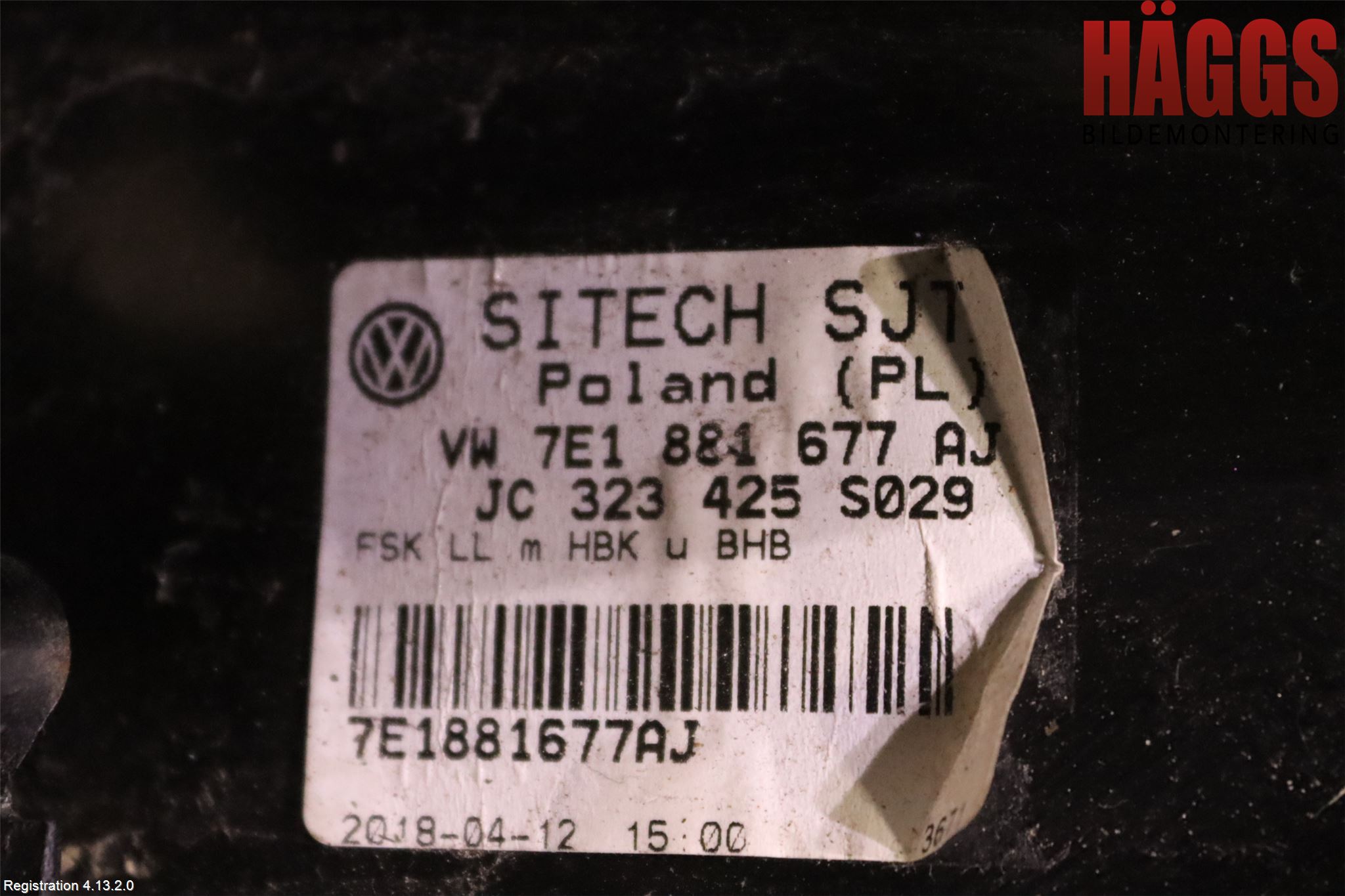 Volkswagen VW TRANSP/CARAVELLE (T6) 16-22 Inredning Stolsunderrede