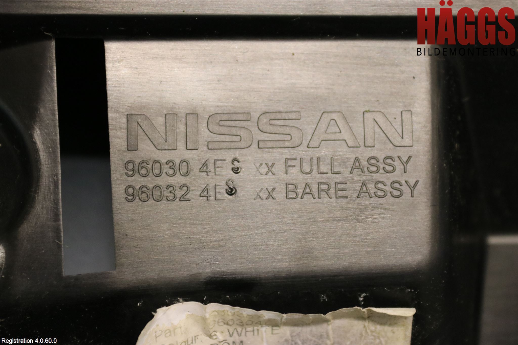 Nissan QASHQAI 14-17 Spoiler Baklucka