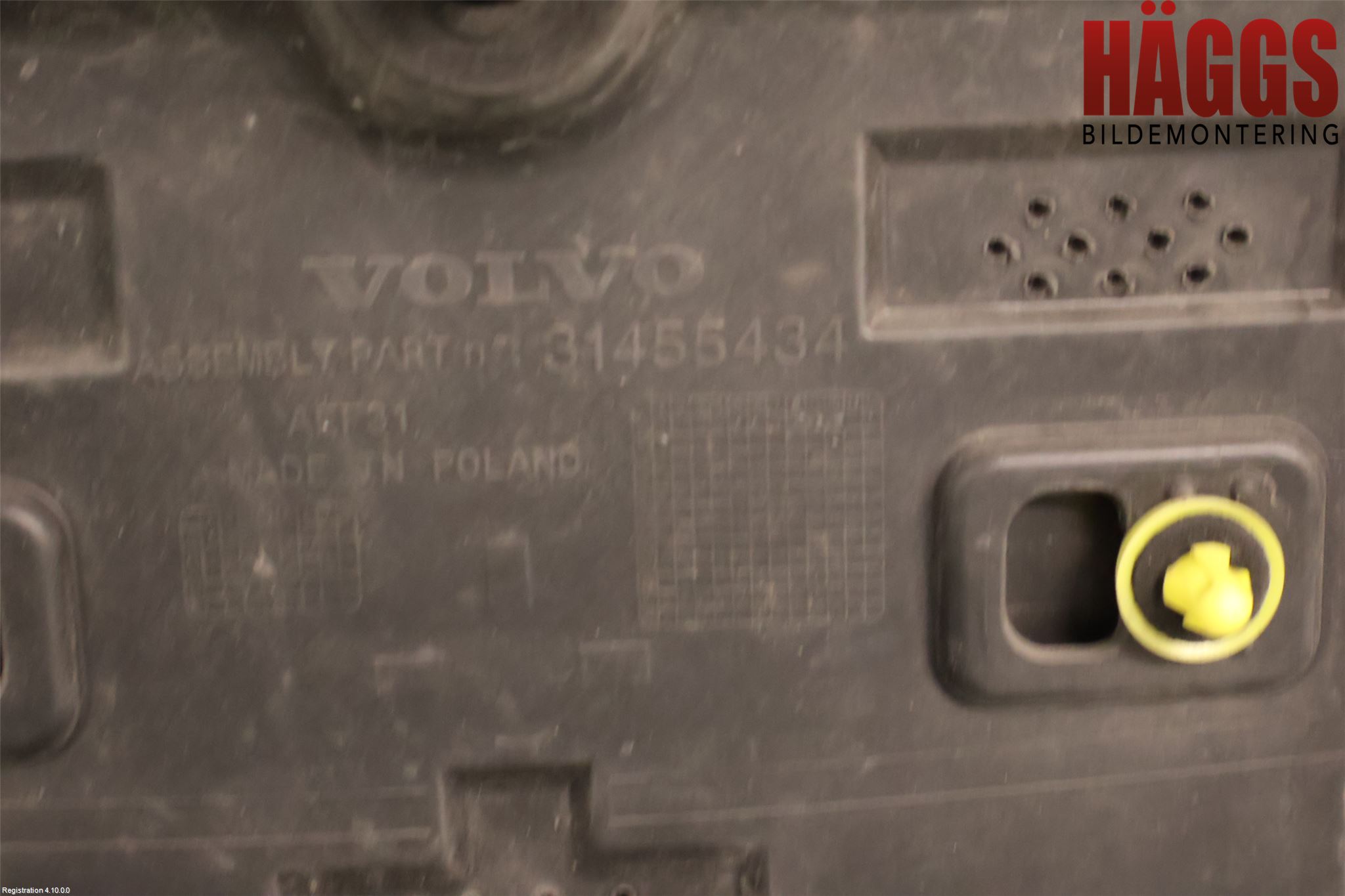 Volvo V60 19- Spoiler Baklucka