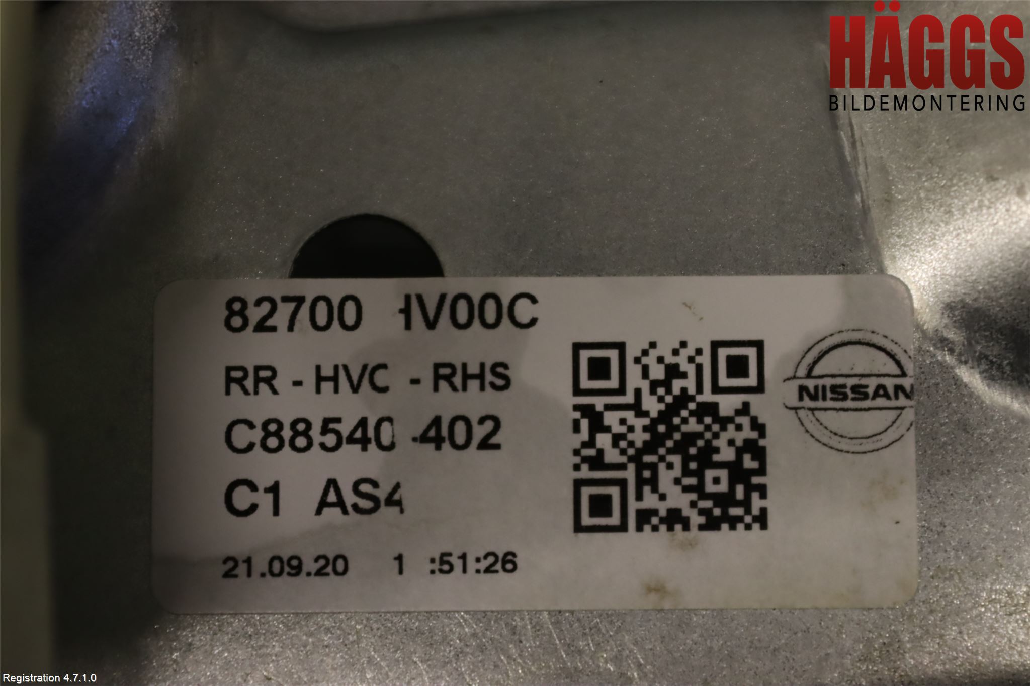 Nissan QASHQAI 17-21 Fönsterhiss El Kompl