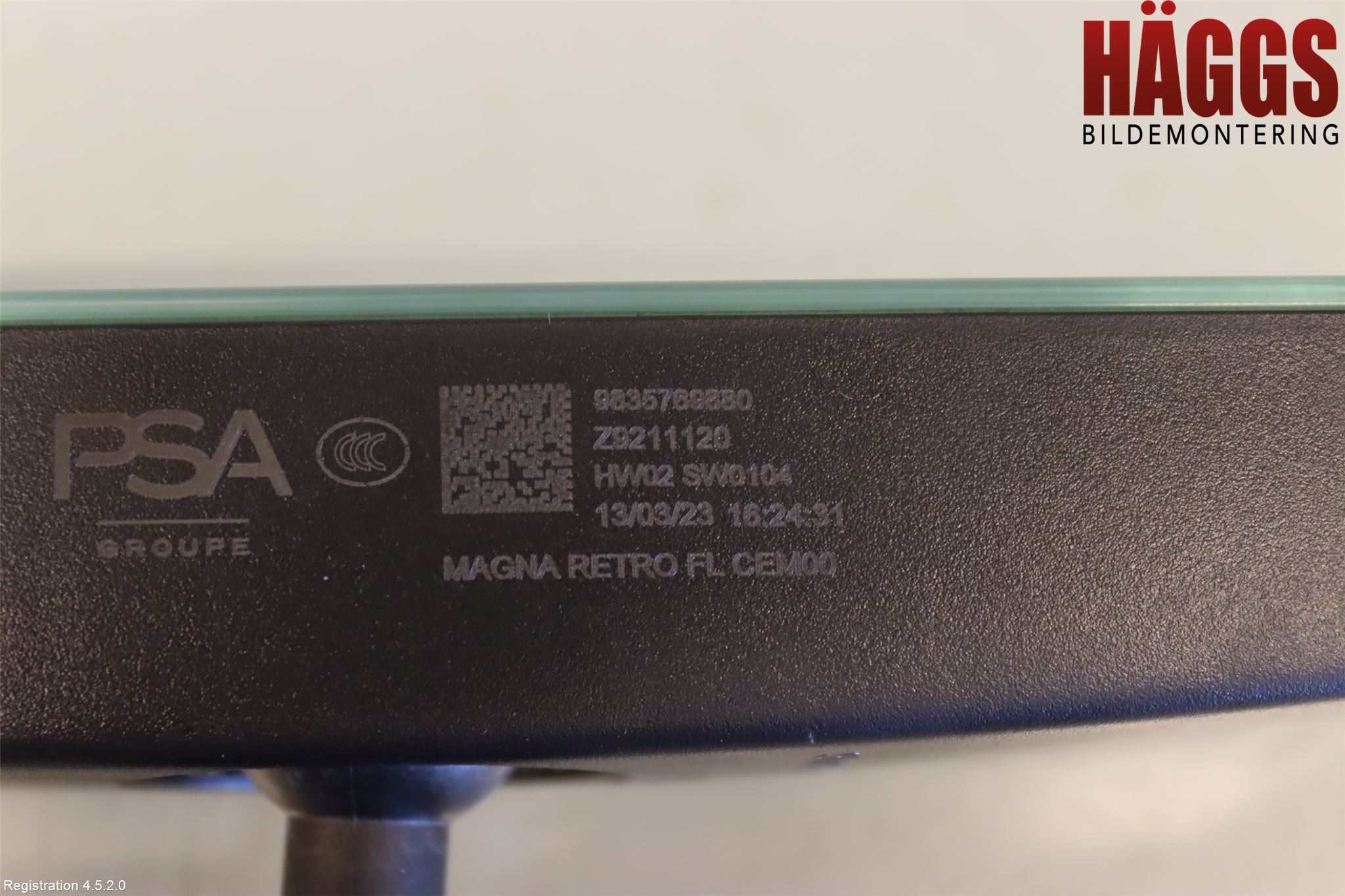 Peugeot 408 22- Spegel Invändig