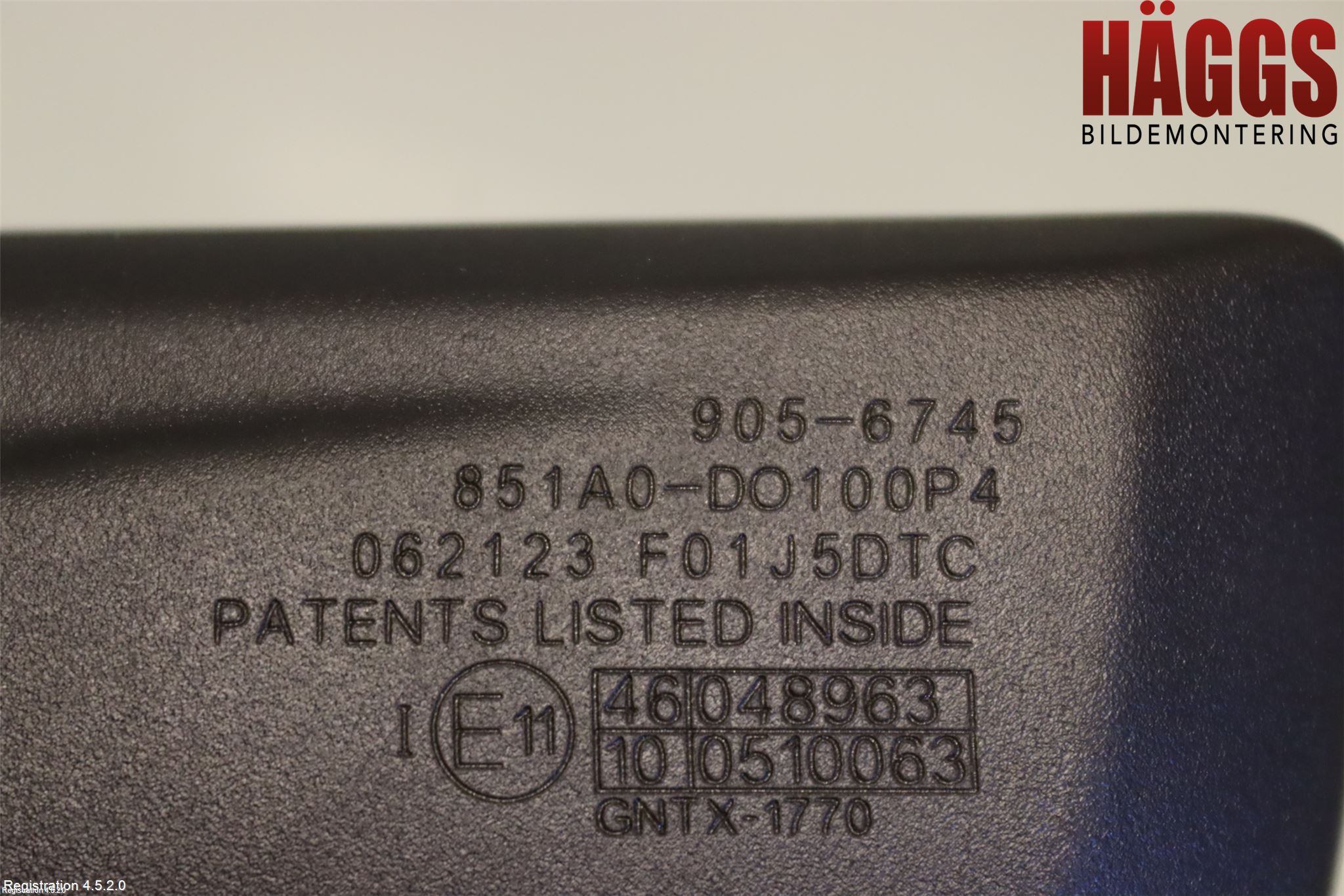 Kia EV9 24- Spegel Invändig El