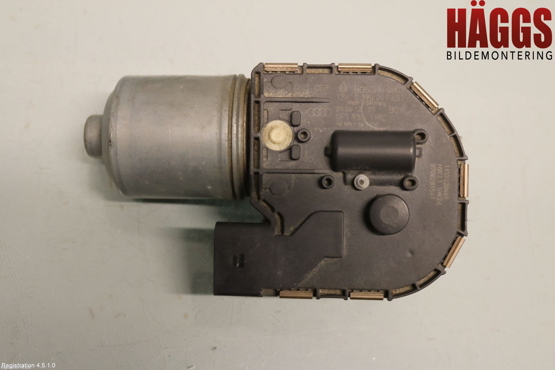 Audi A6/S6     05-11 Torkarmotor Vindruta