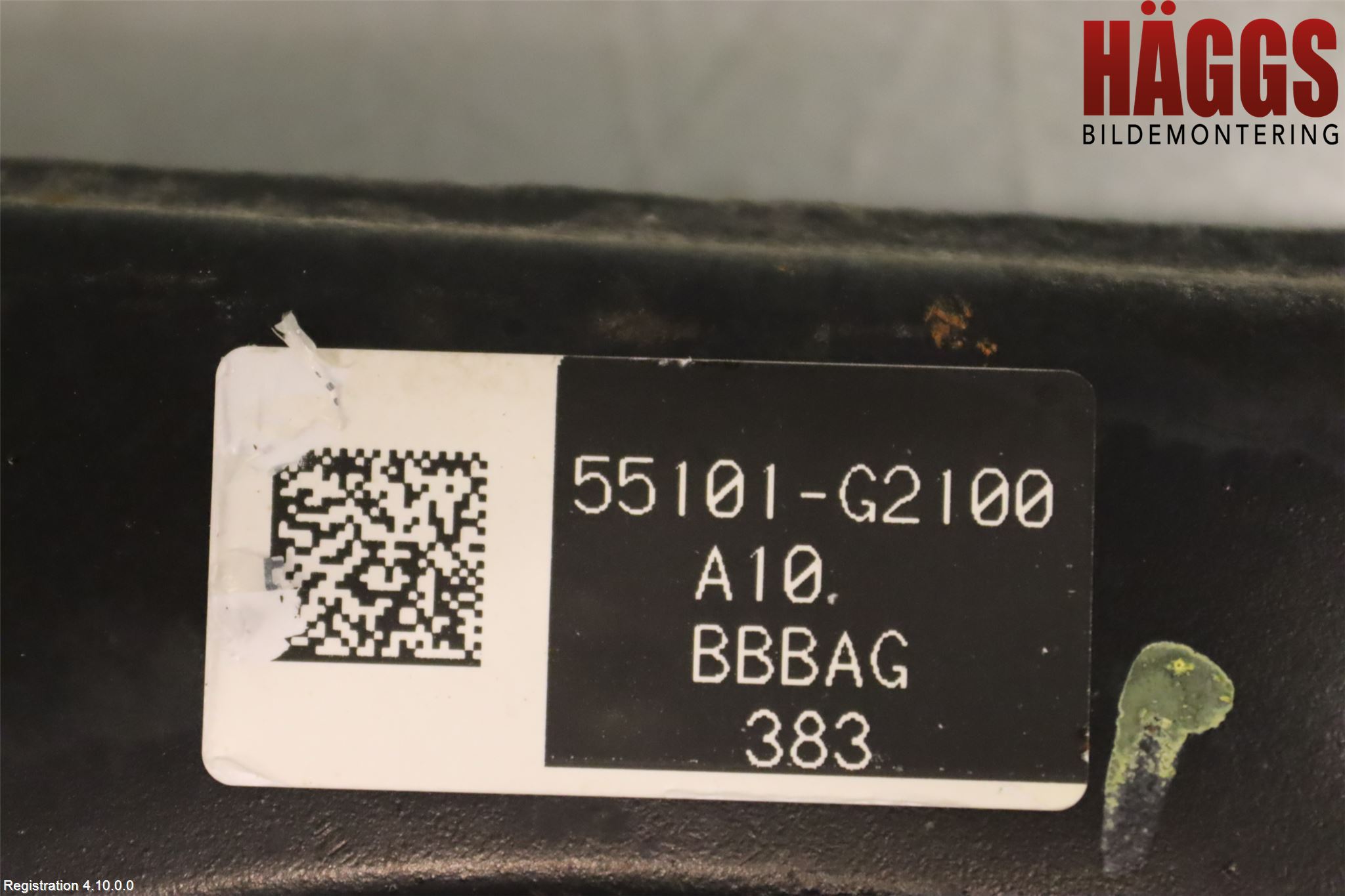 Kia NIRO (DE) 17-22 Bärarm Bak Övre Höger
