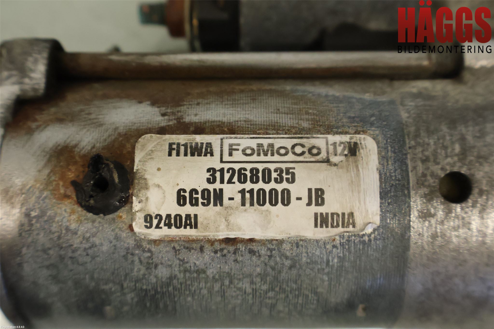 Volvo V50 08-12 Startmotor