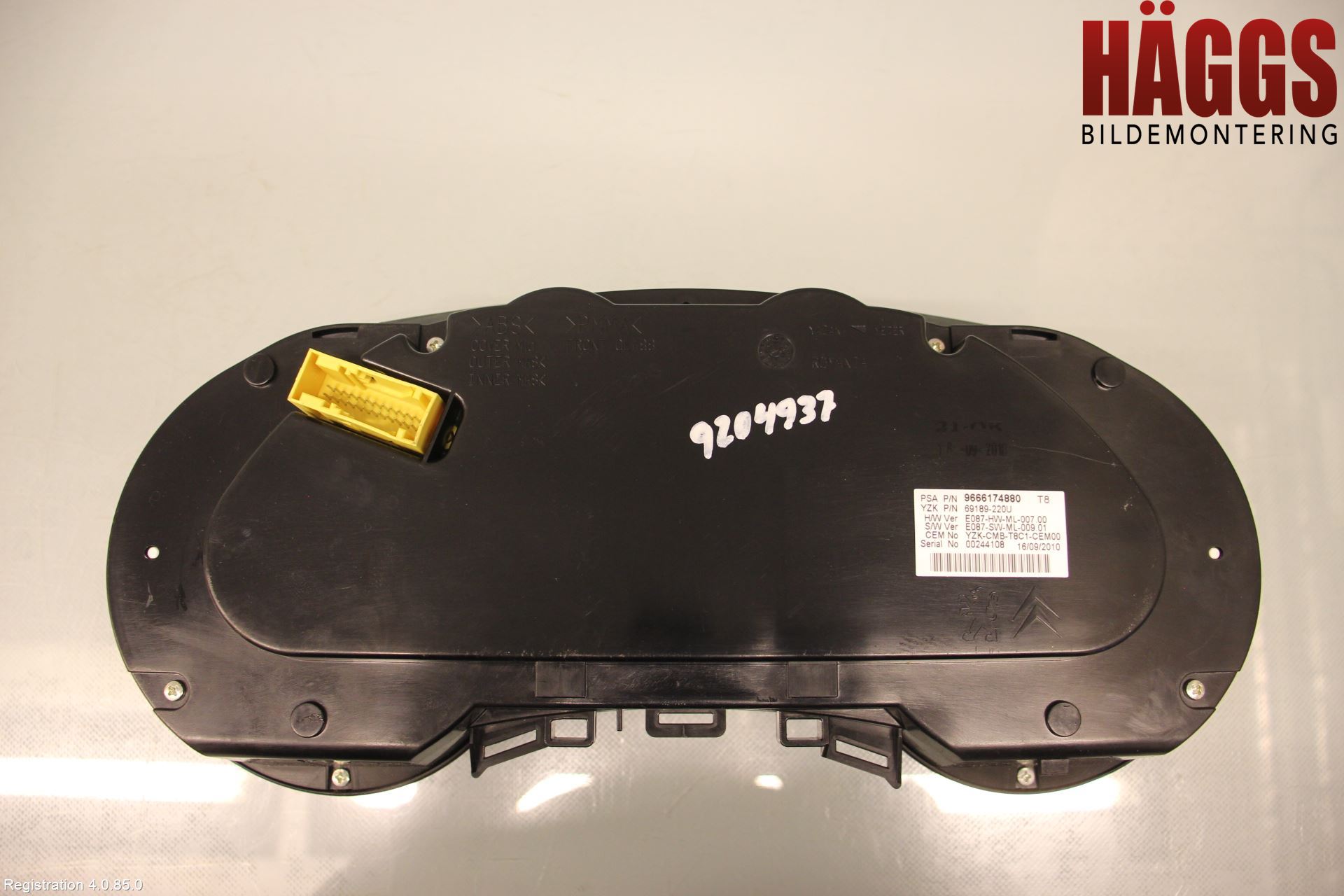 Peugeot 5008 10-16 Instrument Komb