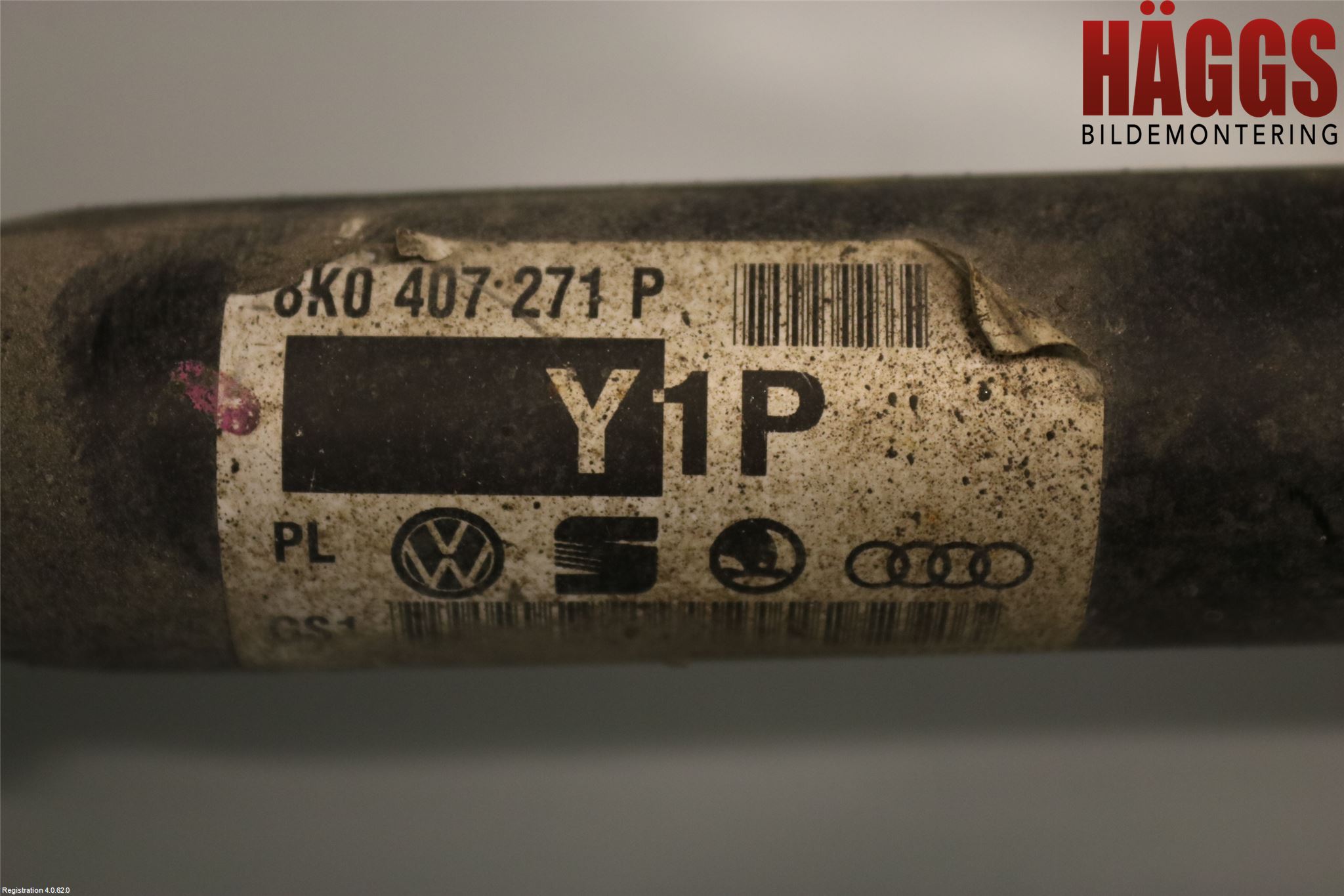 Audi A4/S4 08-11 Drivaxel Fram Vänster