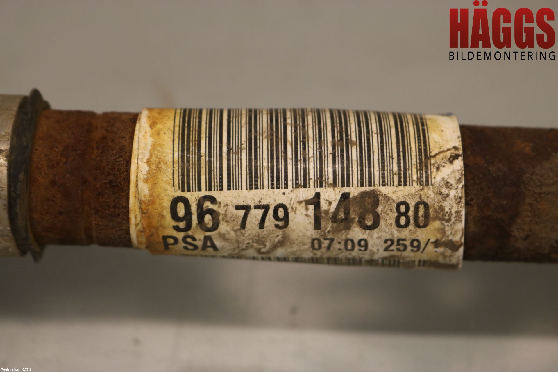 Peugeot 308 14-21 Drivaxel Fram Vänster