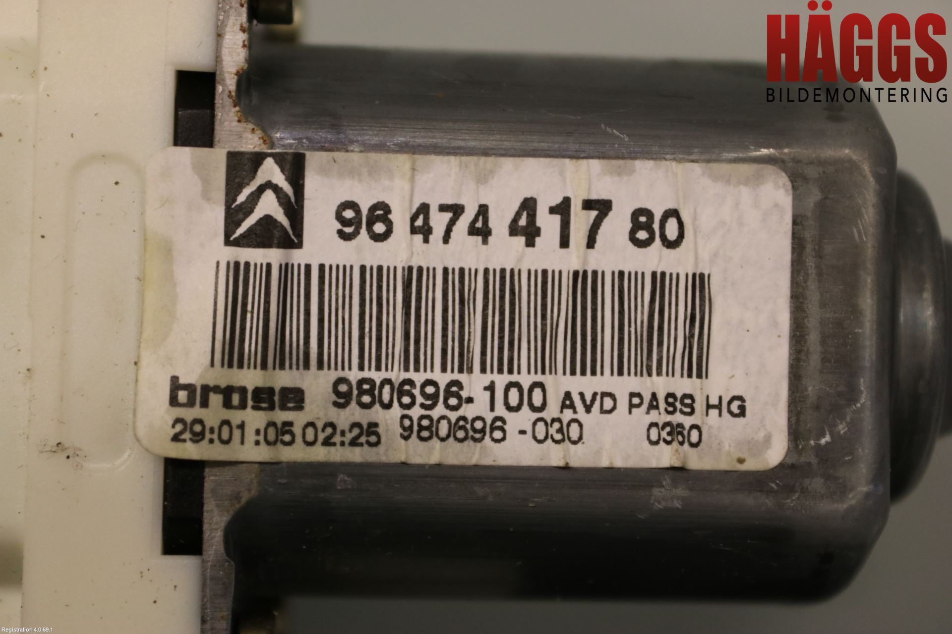 Citroen C4 I   05-10 Fönsterhissmotor