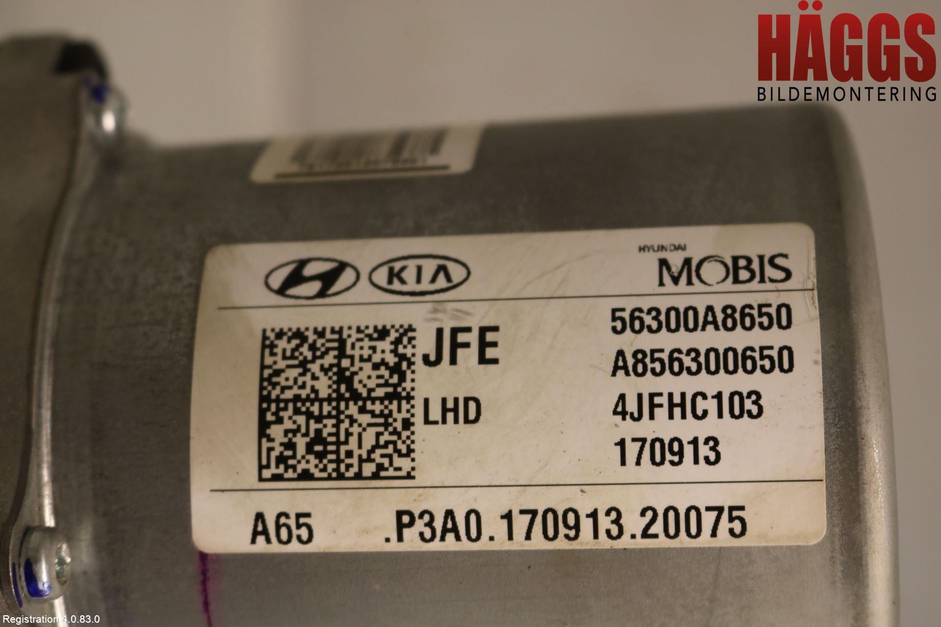 Kia OPTIMA 16-20 Rattaxelagg Med Inb Servo