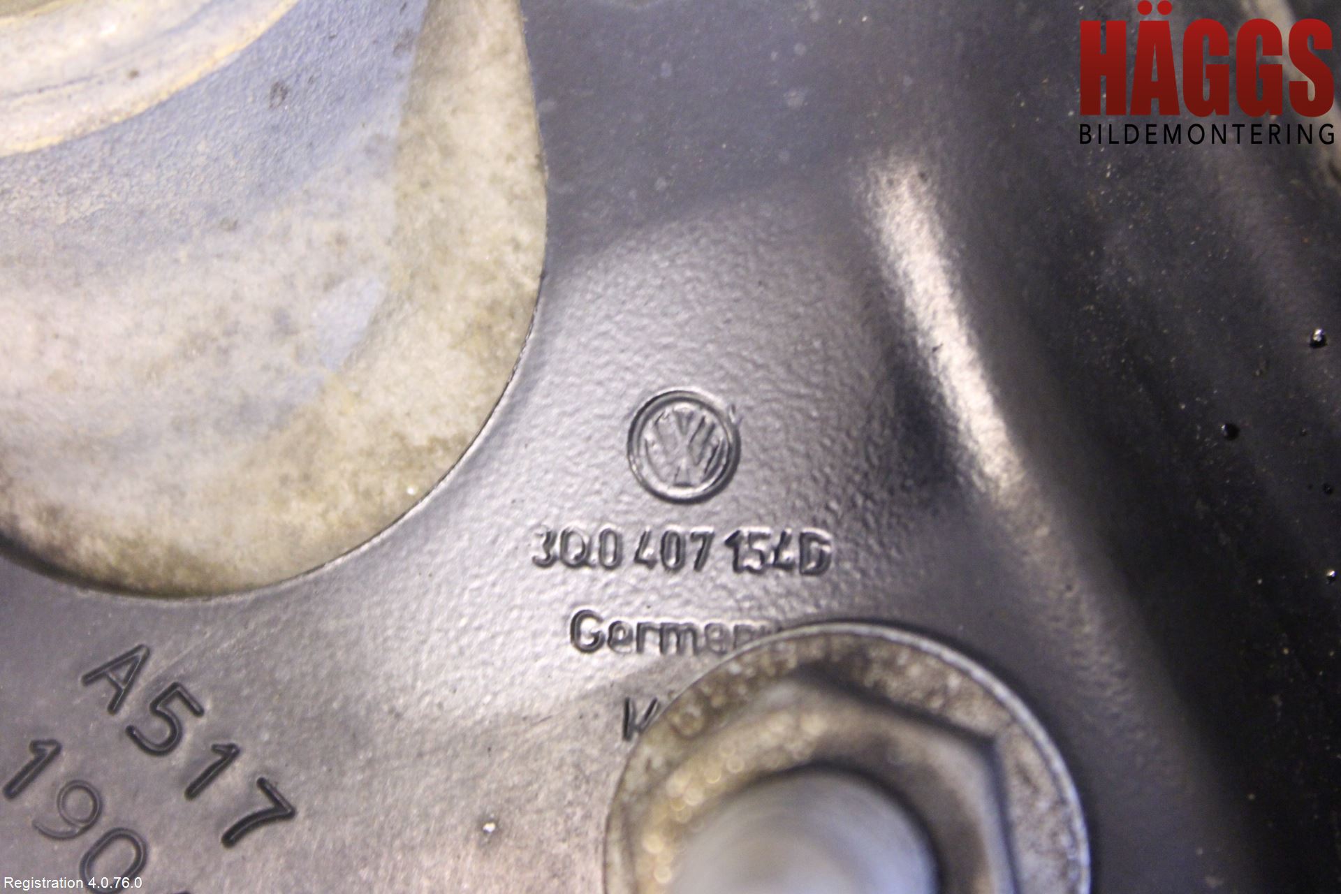 Volkswagen VW TIGUAN 16-24 Bärarm Fram Undre Hö