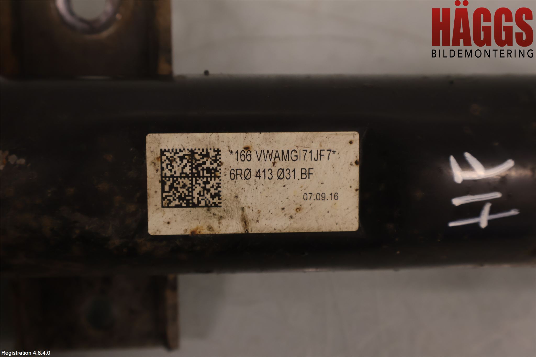 Skoda RAPID Fjäderben Fram Höger