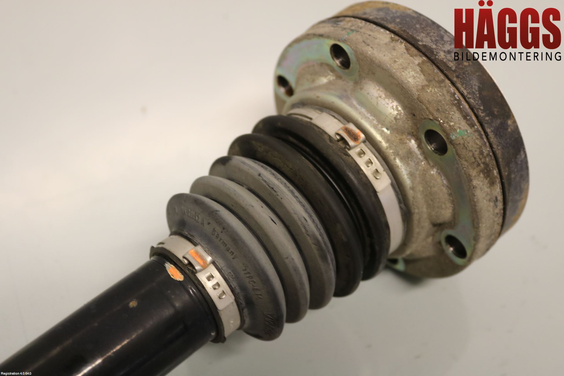 Volkswagen VW TOUAREG CR 18- Drivaxel Bak Vä-Hö