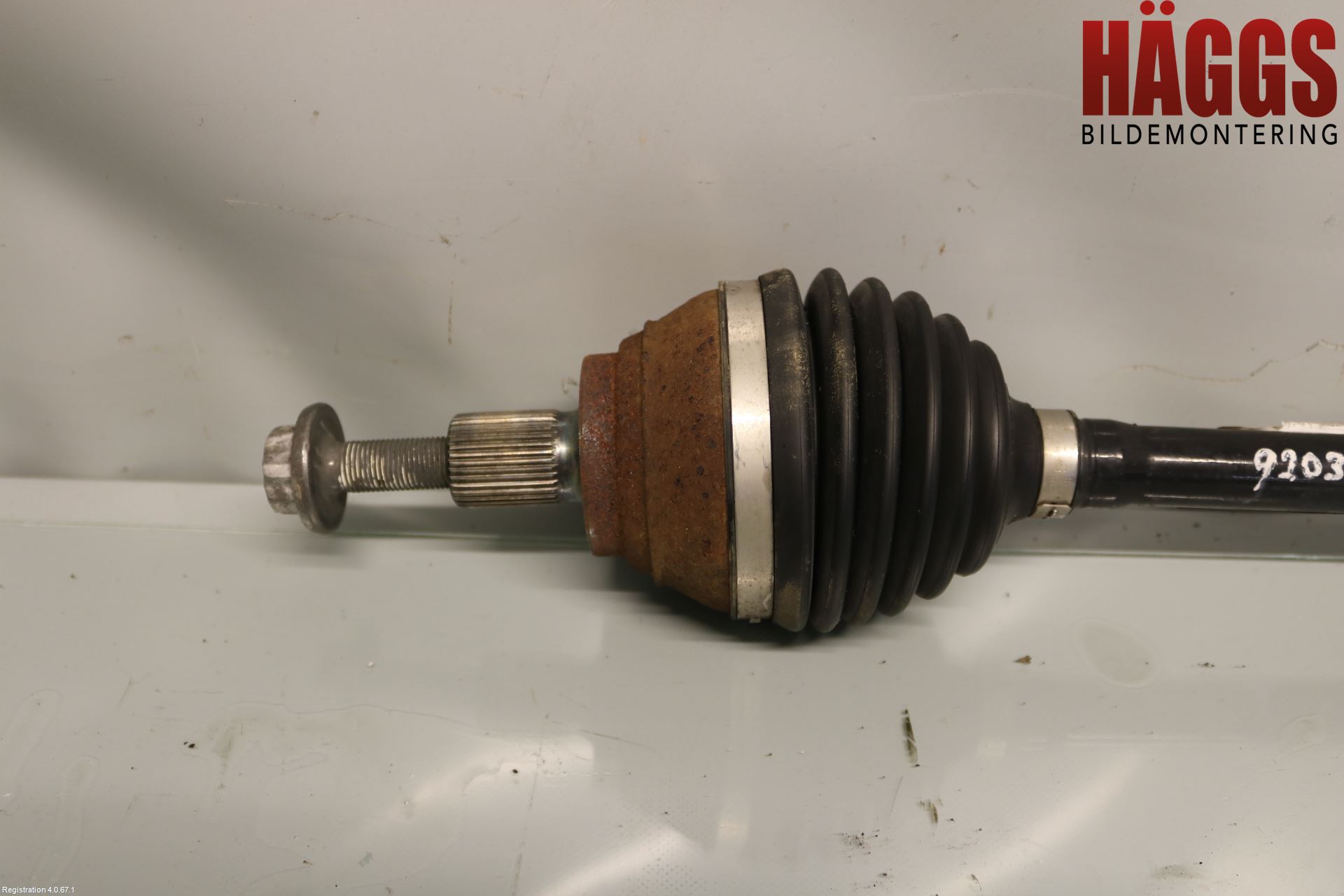 Volkswagen VW GOLF / E-GOLF VII 13-20 Drivaxel Fram Höger