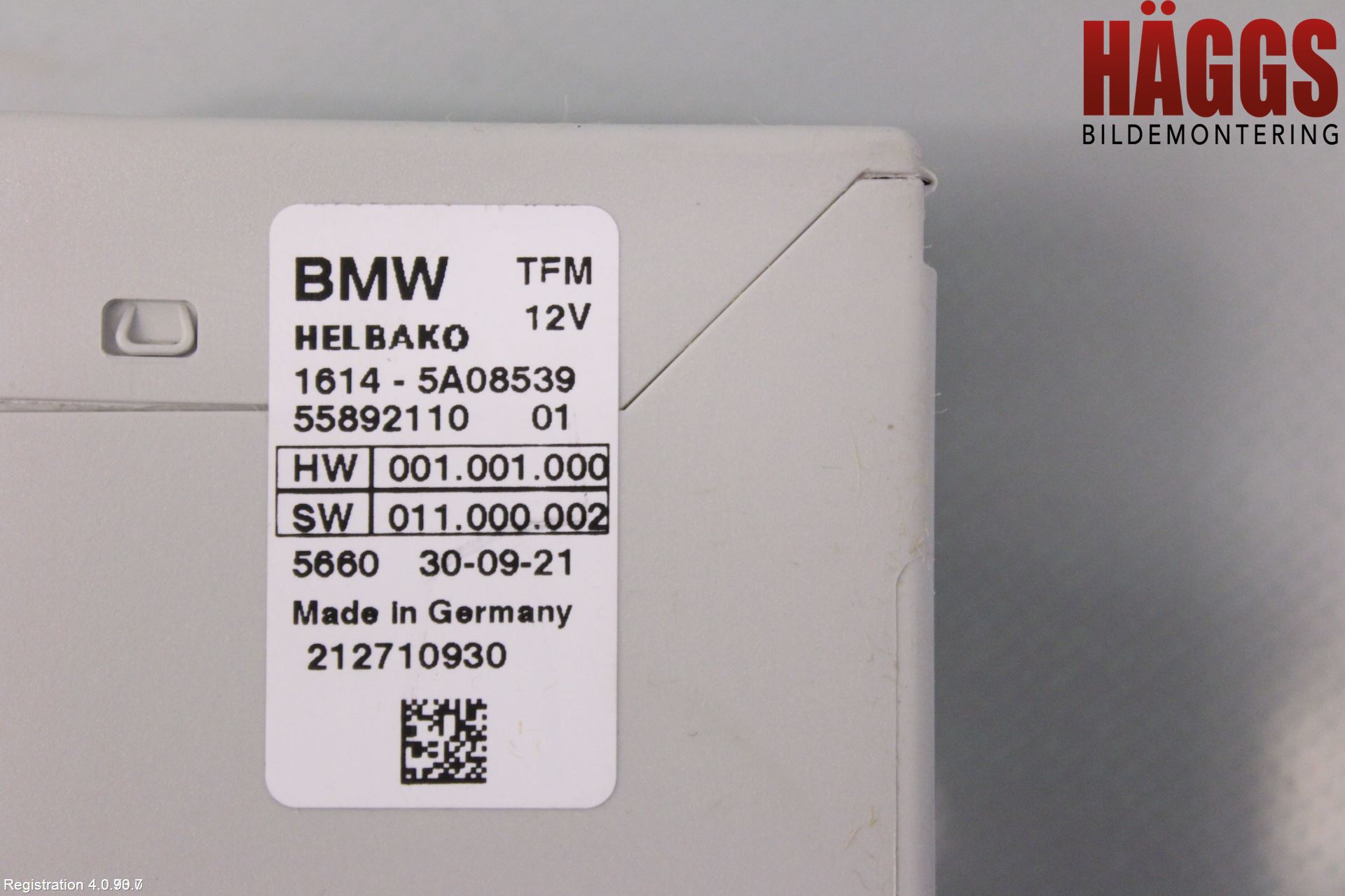 BMW 3 G20/G21/G80/G81 19- Styrenhet Övrigt