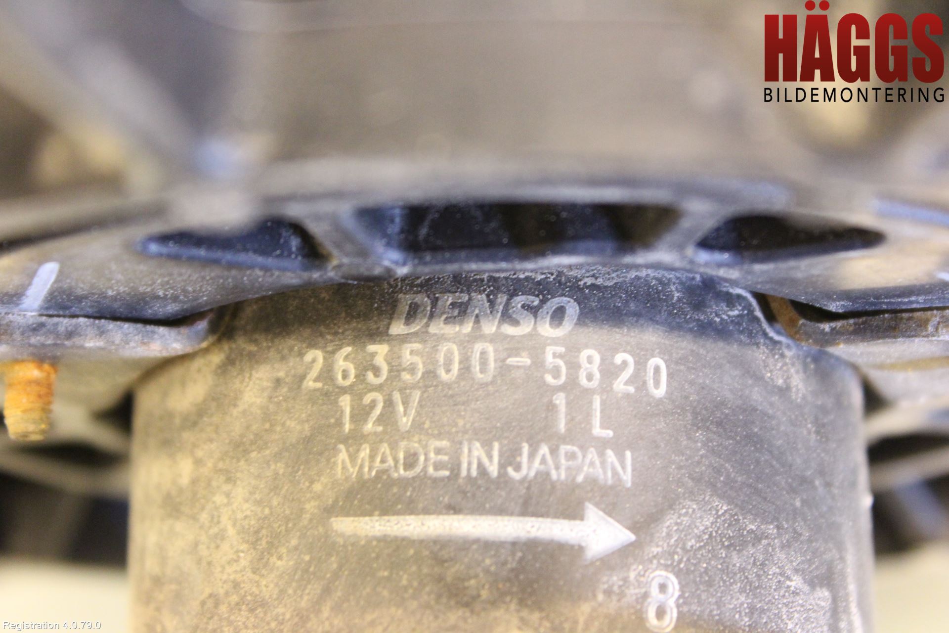 Suzuki SPLASH Kylfläkt El