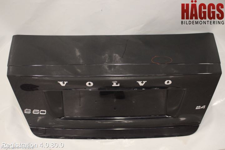 Volvo S60 05-10 Baklucka (Ej Med Ruta)