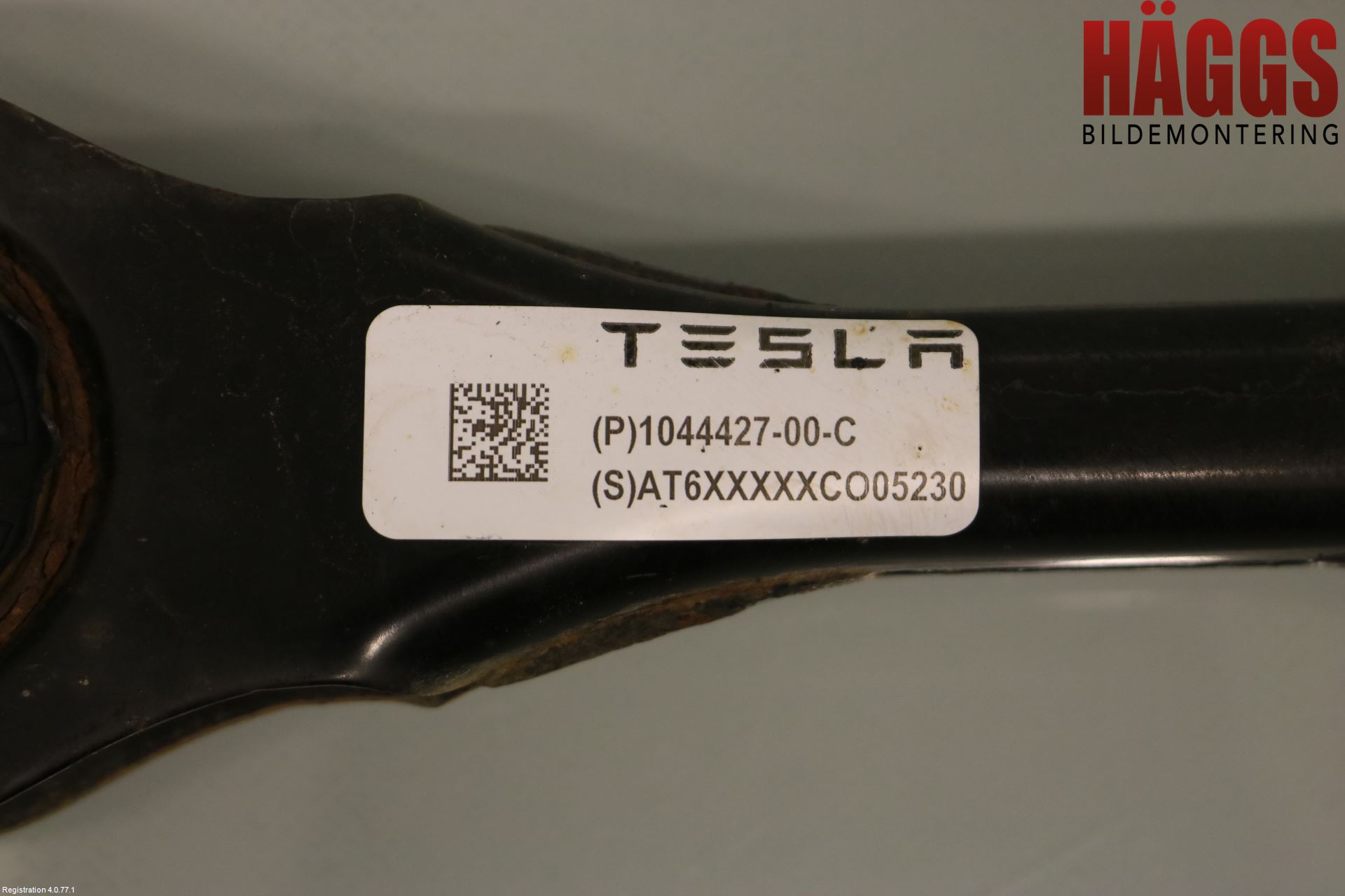 Tesla MODEL 3 17- Bärarm Bak Vänster