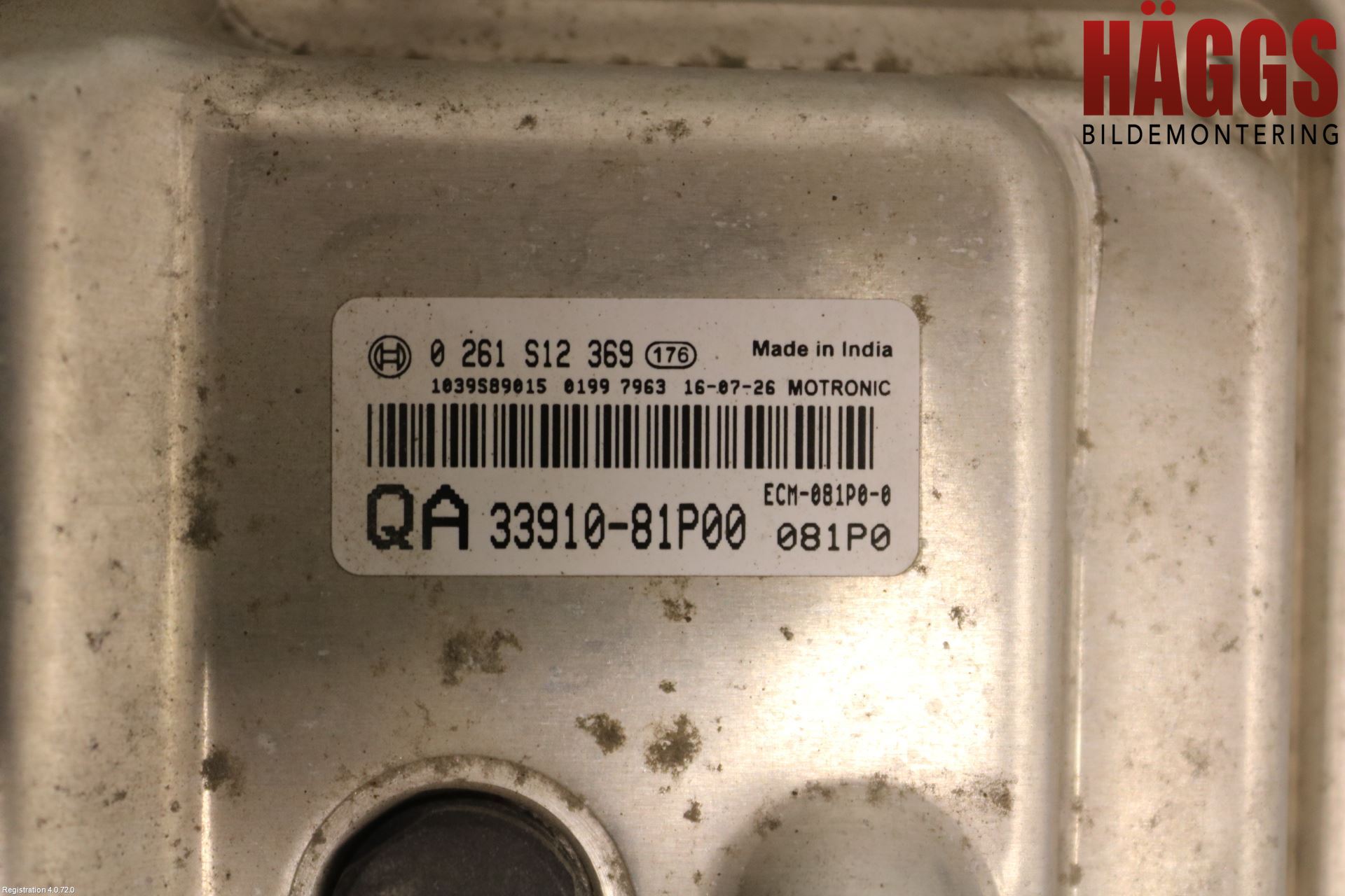 Suzuki IGNIS 01-20 Styrenhet Insprut Bensin