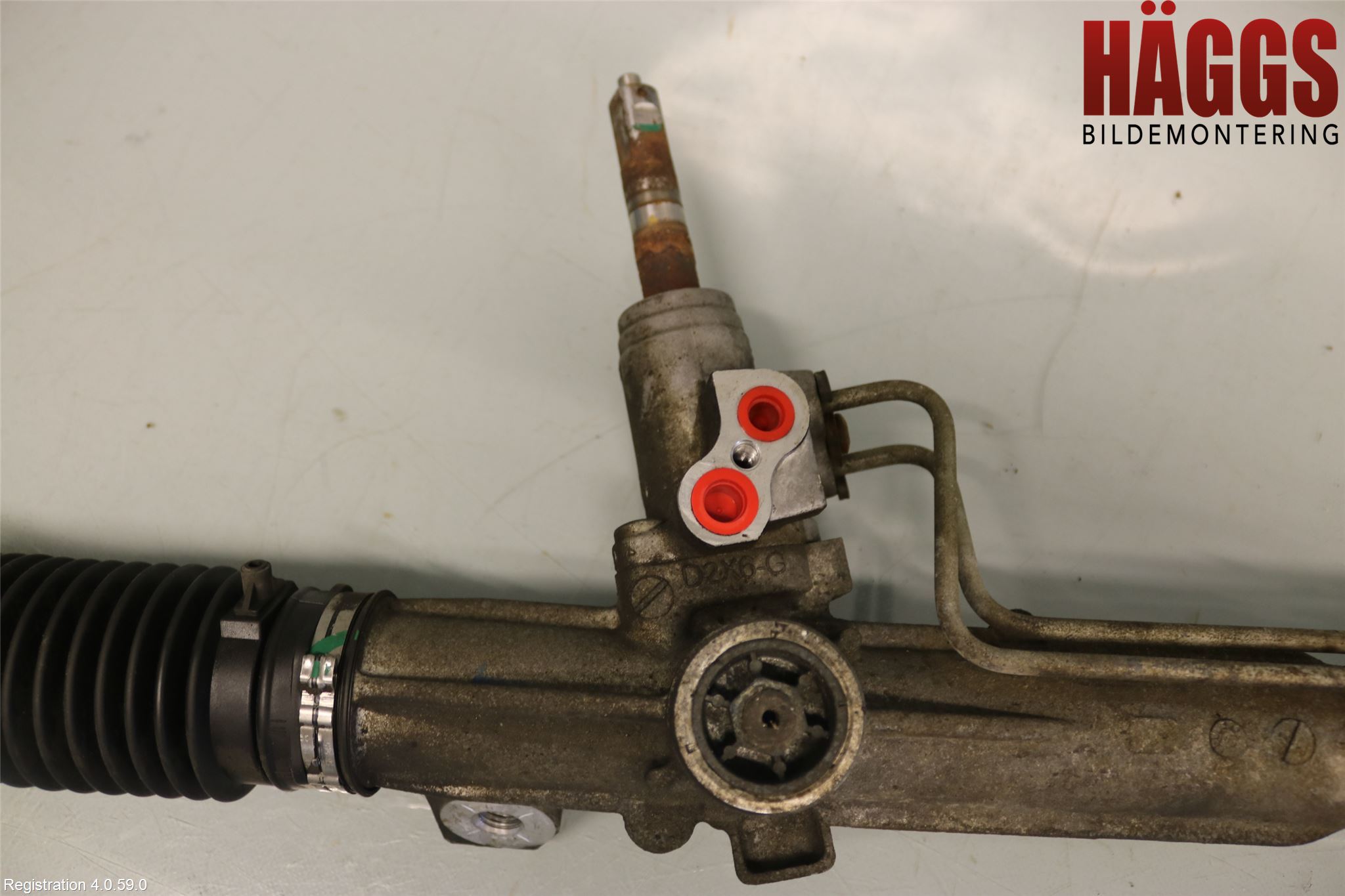 Peugeot 407 Styrväxel Servo -Snäcka