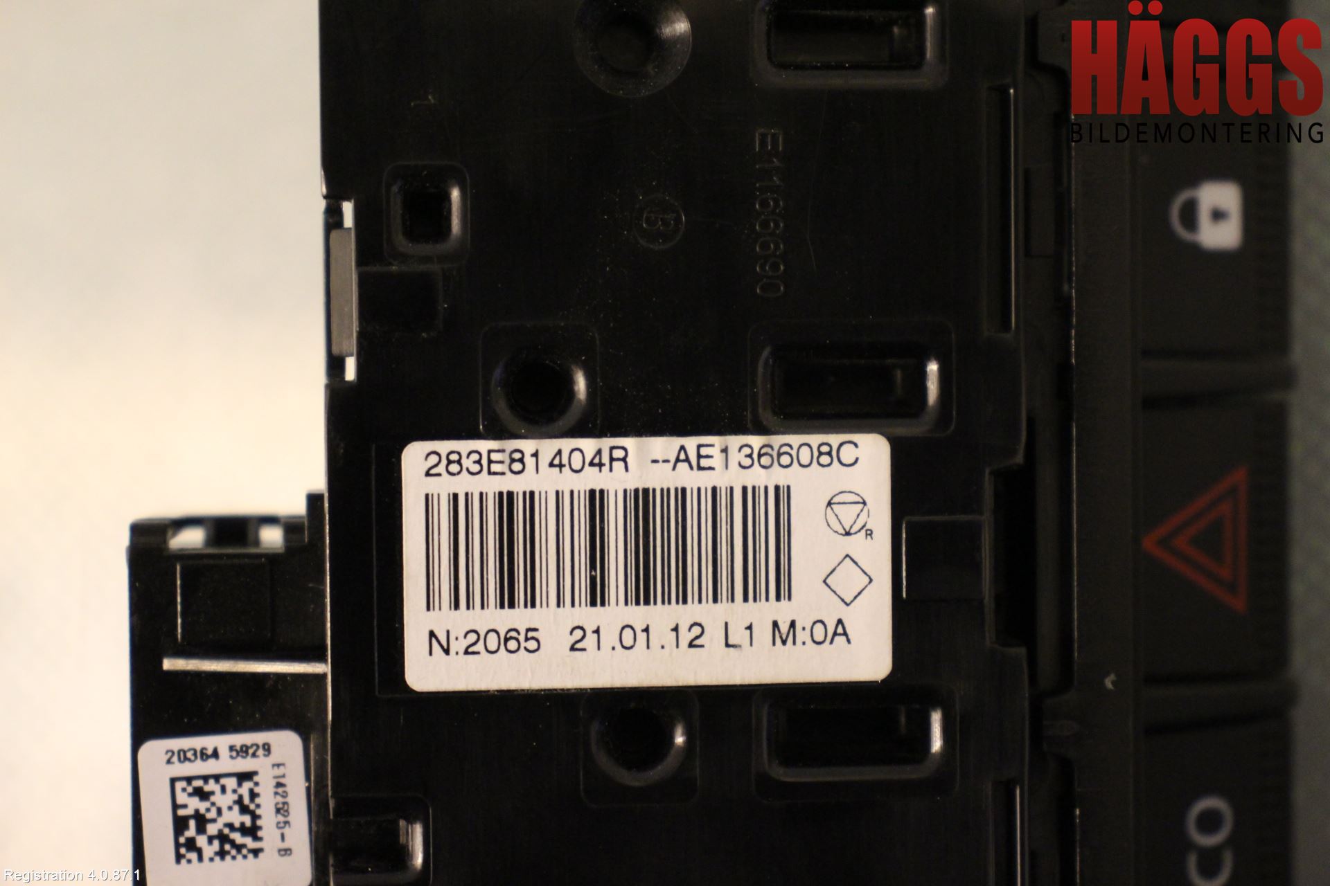 Renault MASTER III 20-24 Strömställare Multifunktion