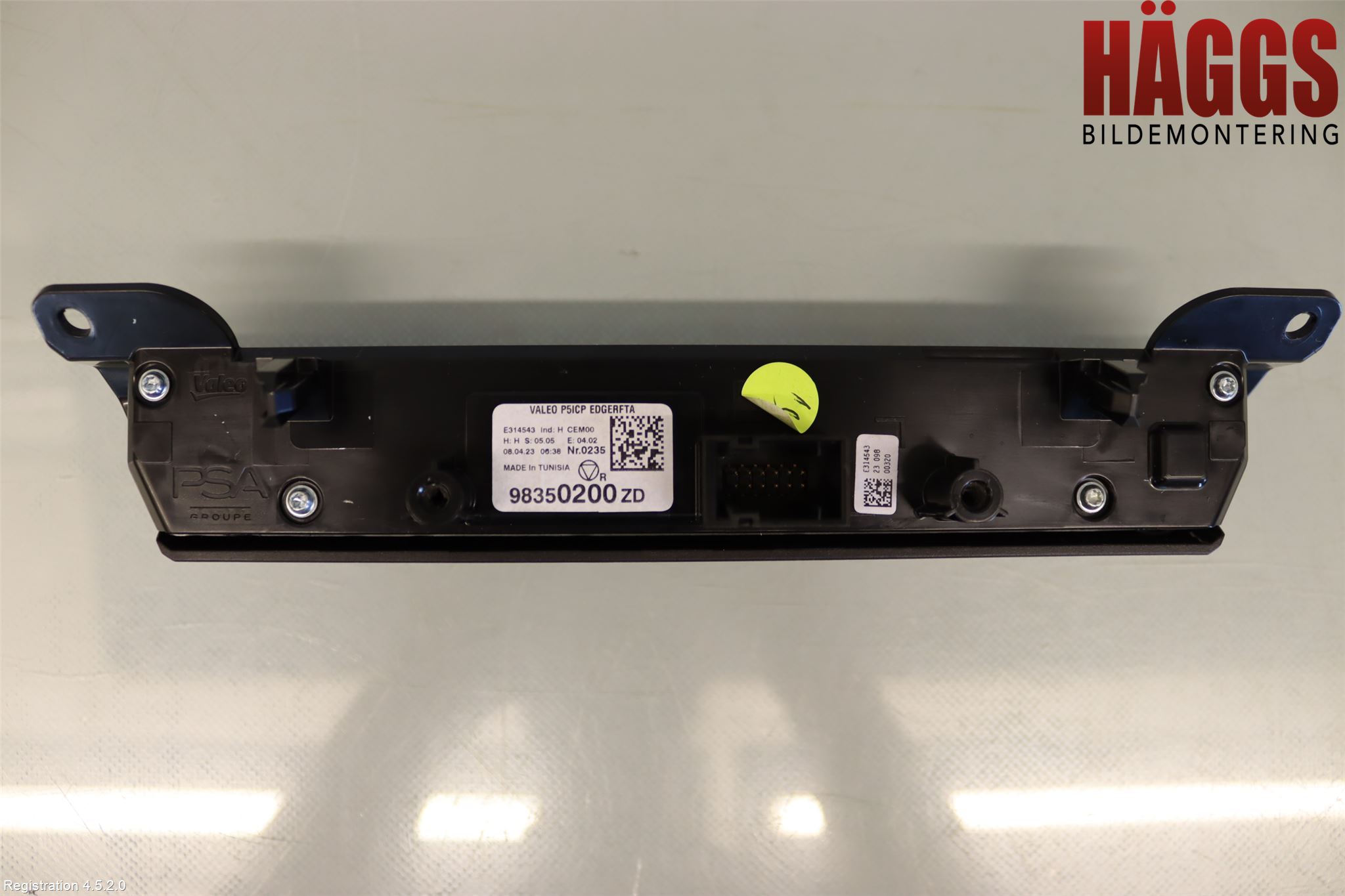 Peugeot 408 22- Strömställare Ac