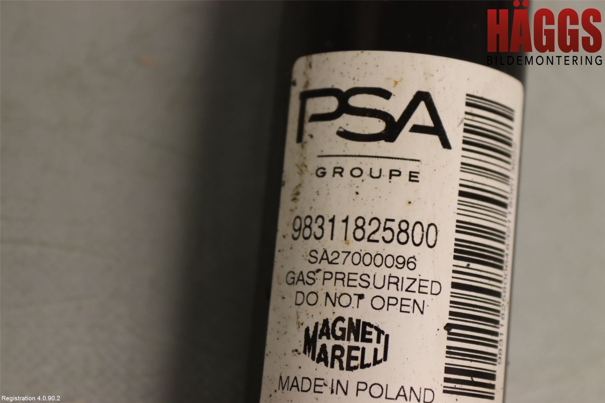 Peugeot 208/E-208 20- Stötdämpare Bak