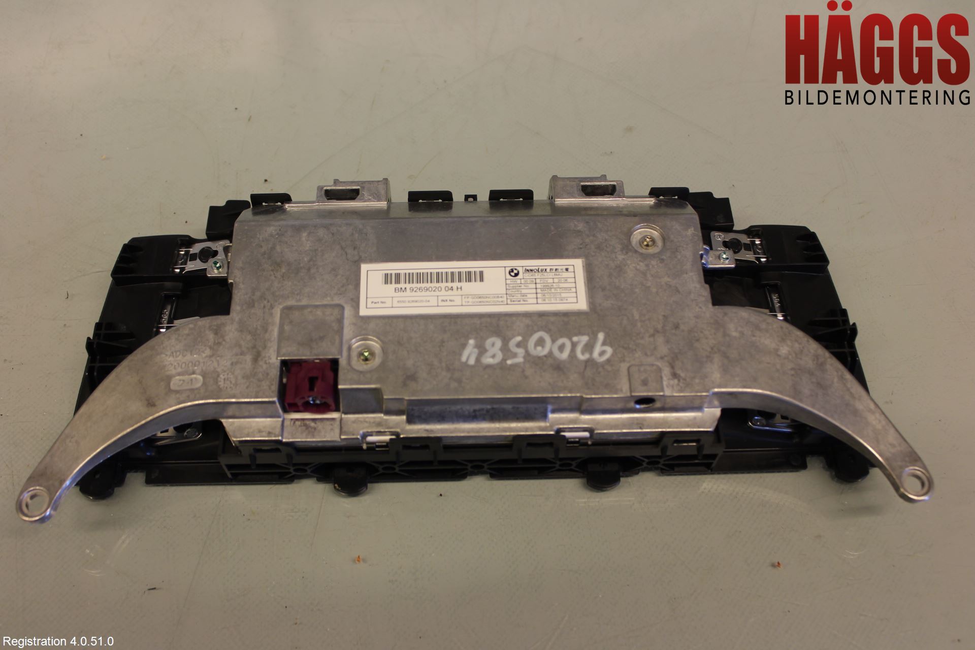 BMW X3 F25 10-17 Cd Radio - Multimediapanel