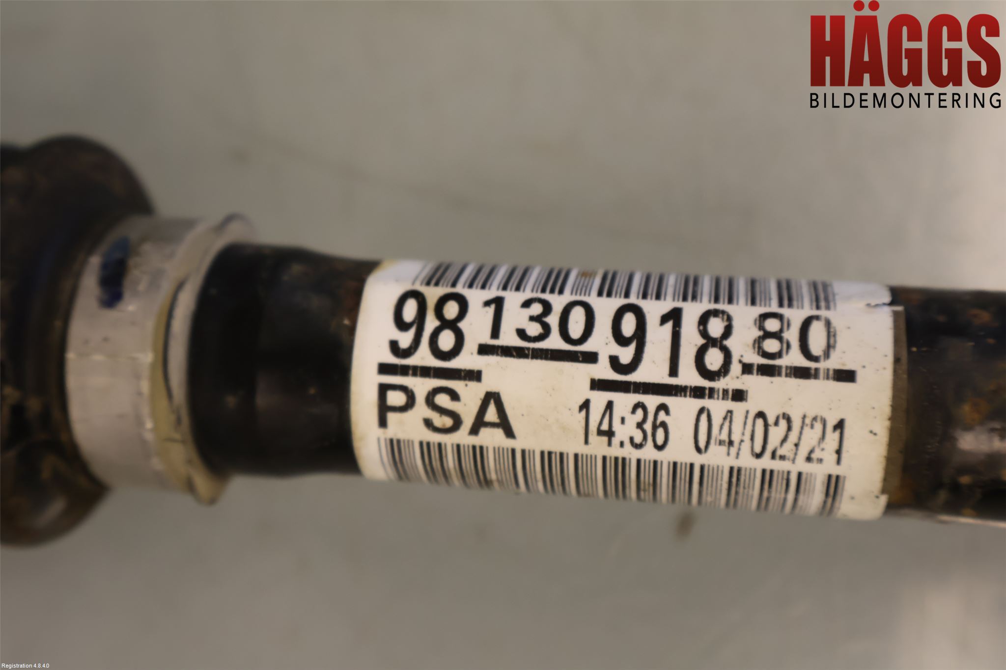 Peugeot EXPERT/E-EXPERT 17- Drivaxel Fram Vänster