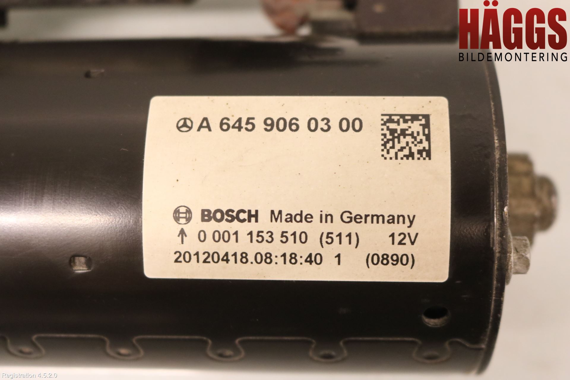 Mercedes-Benz MB B-KLASS (W246/W242) 12-19 Startmotor Diesel