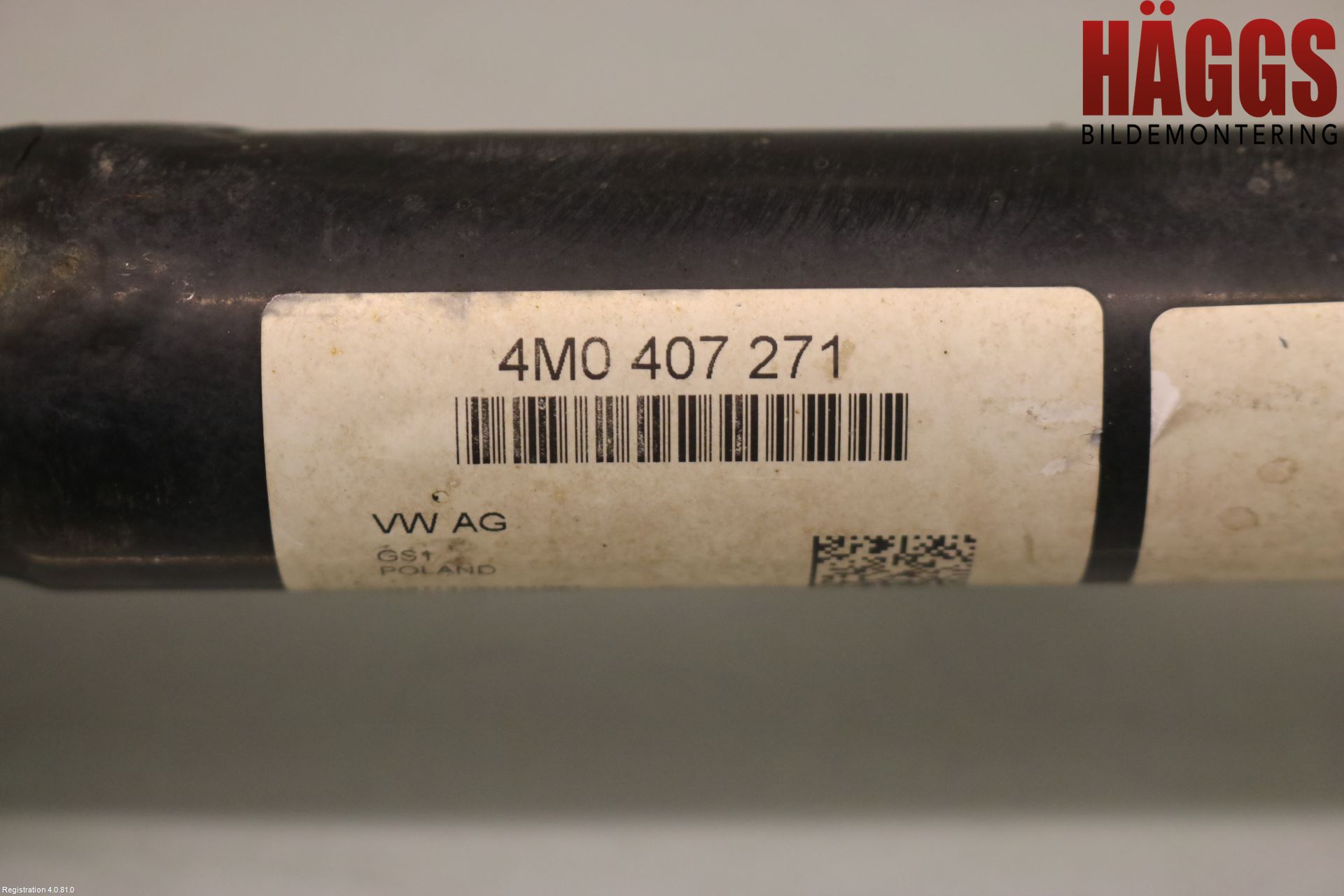 Audi Q7/SQ7 Drivaxel Fram Vänster