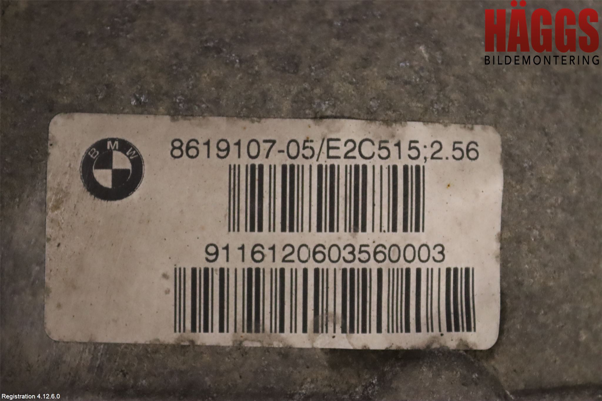 BMW 7 G11/G12 15-22 Bakväxel-Diff