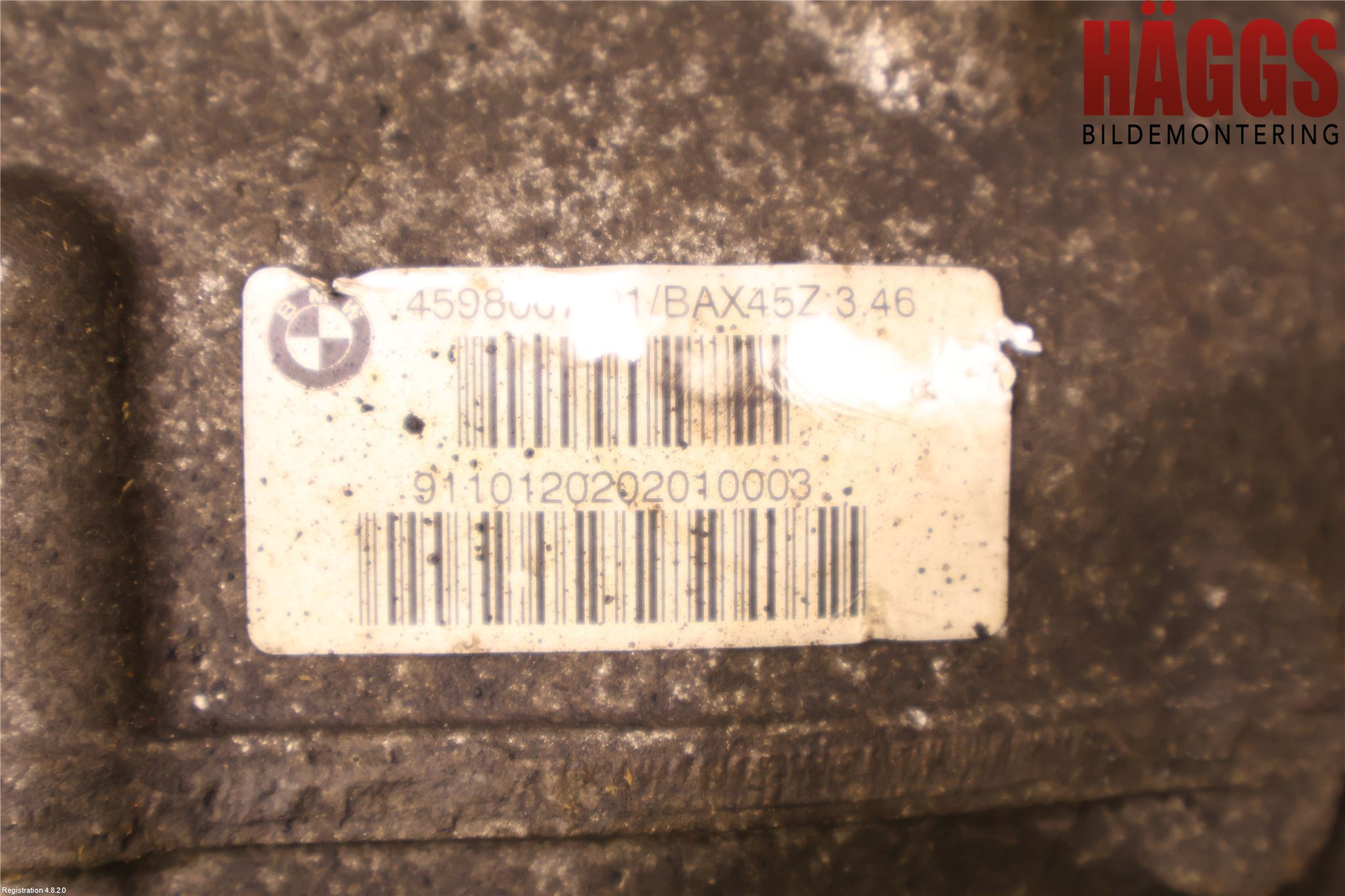 BMW 5 F10/F11/F18 09-17 Bakväxel-Diff