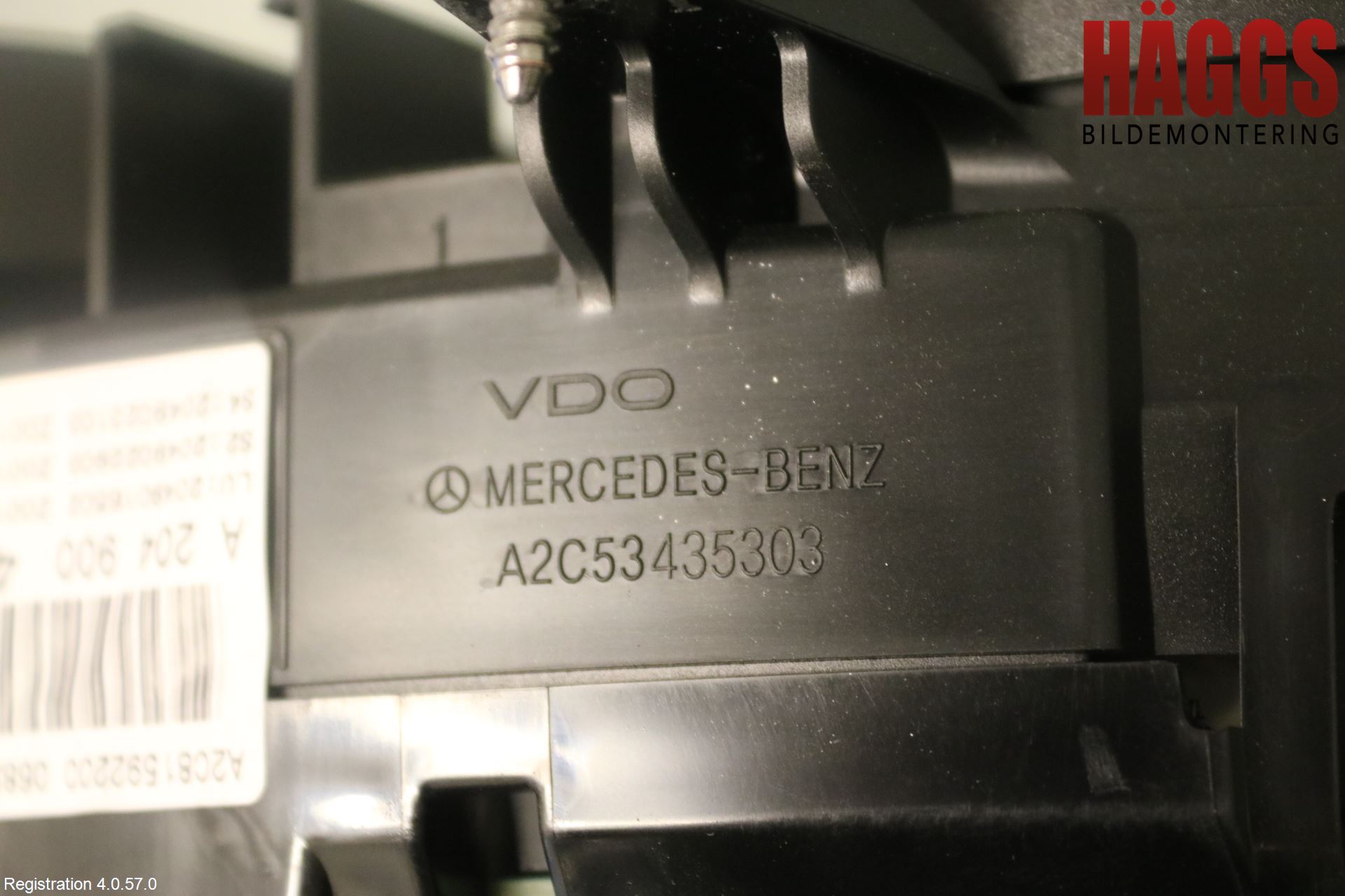 Mercedes-Benz MB C-KLASS (W204) 07-15 Instrument Komb