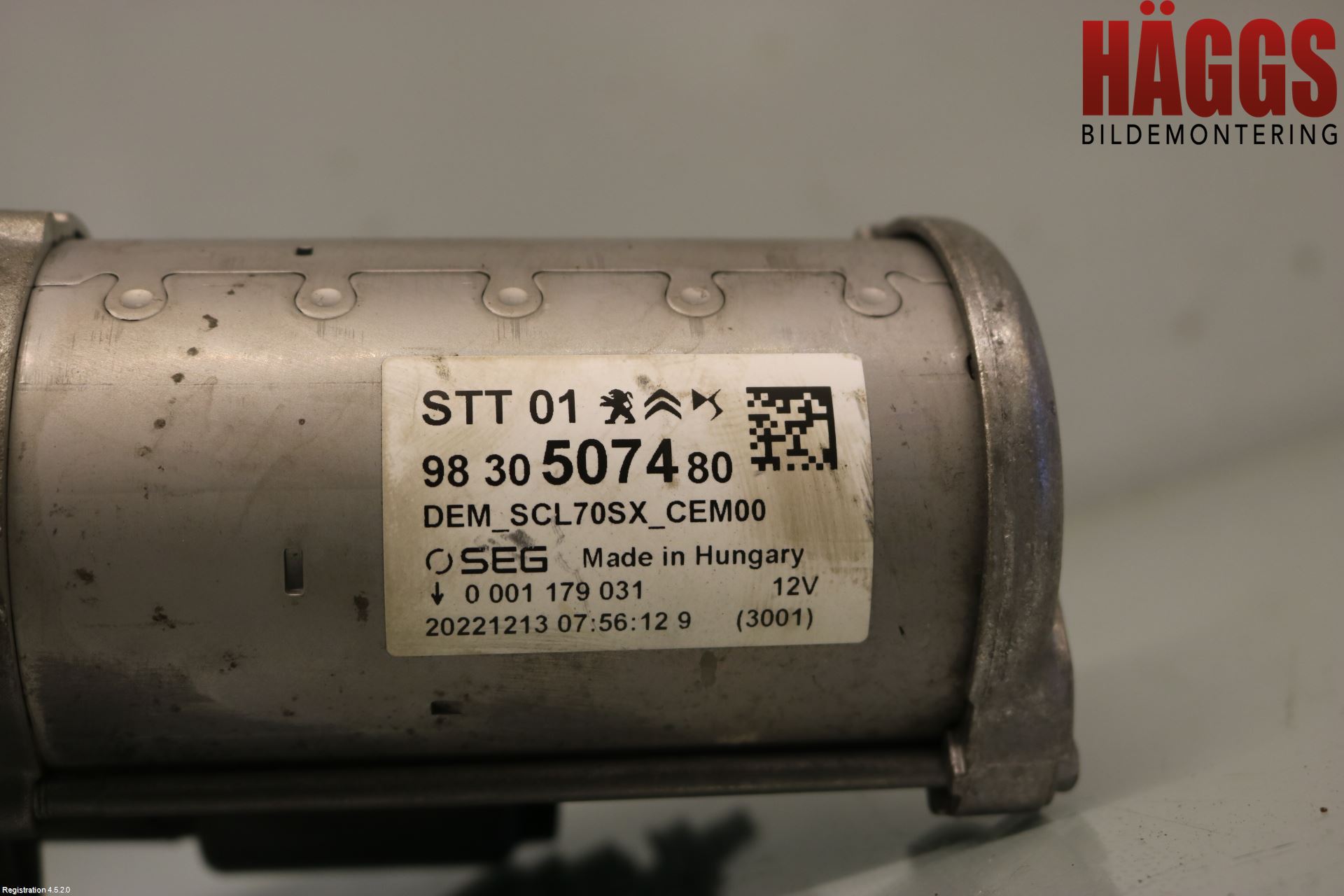 Peugeot 2008/E-2008 20- Startmotor