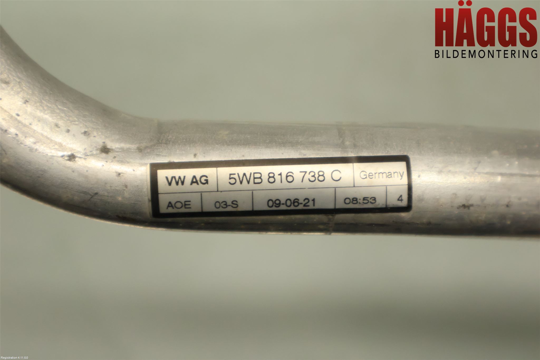 Volkswagen VW T-ROC 18- Ac Slang-Rör