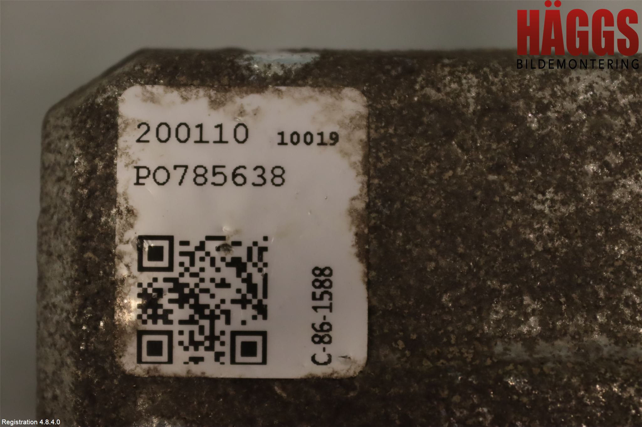 Mitsubishi OUTLANDER 07-12 Bromsok Bak Vänster