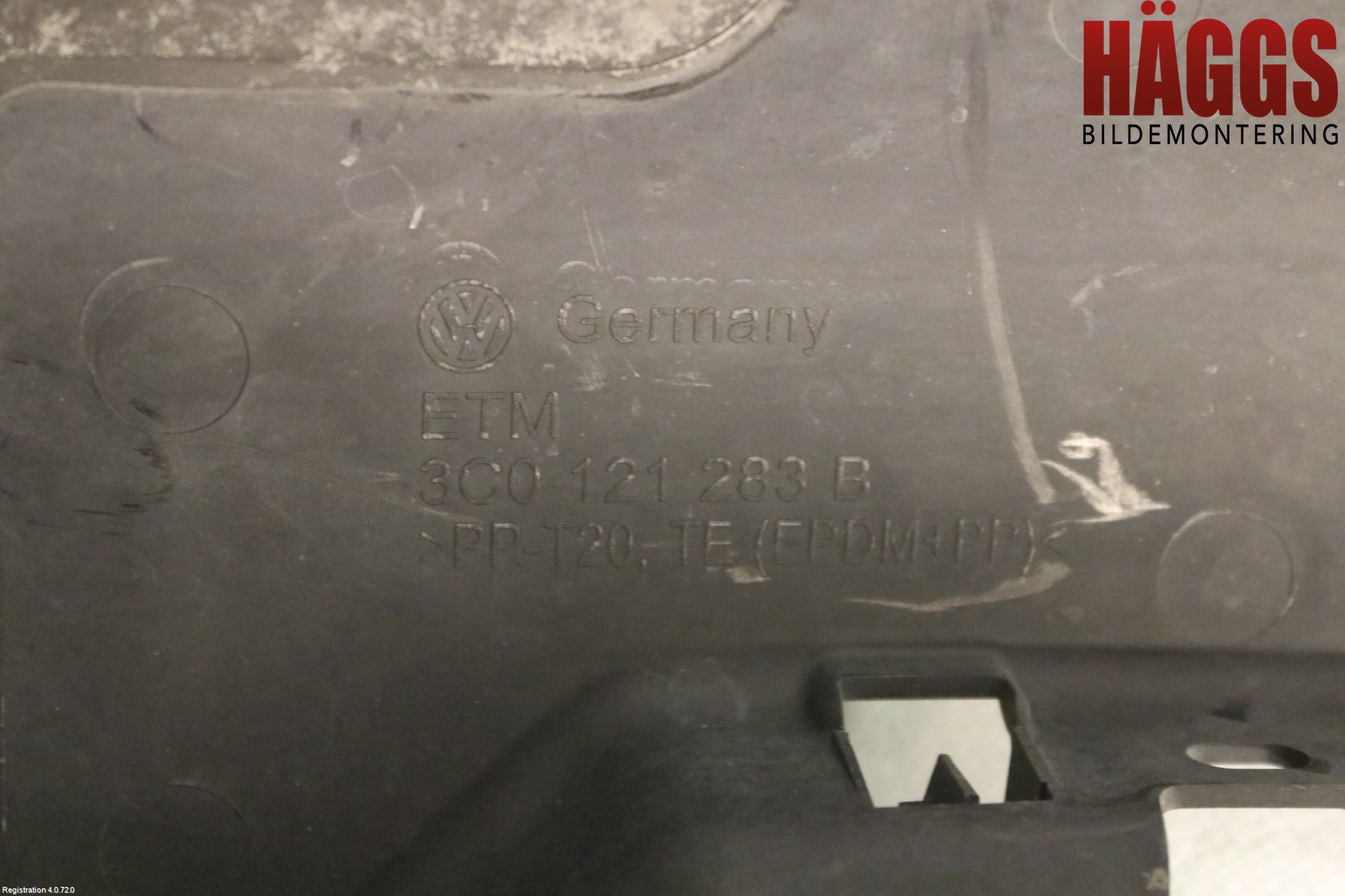 Volkswagen VW PASSAT 05-11 Deflektor Plåt-Plast Kylning