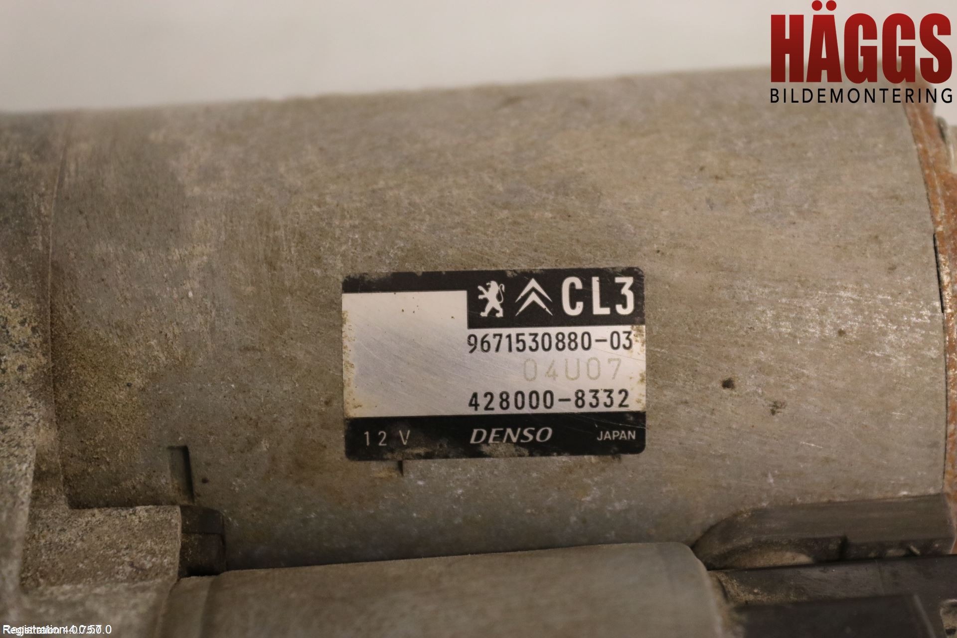 Citroen COTROEN C3 17-24 Startmotor
