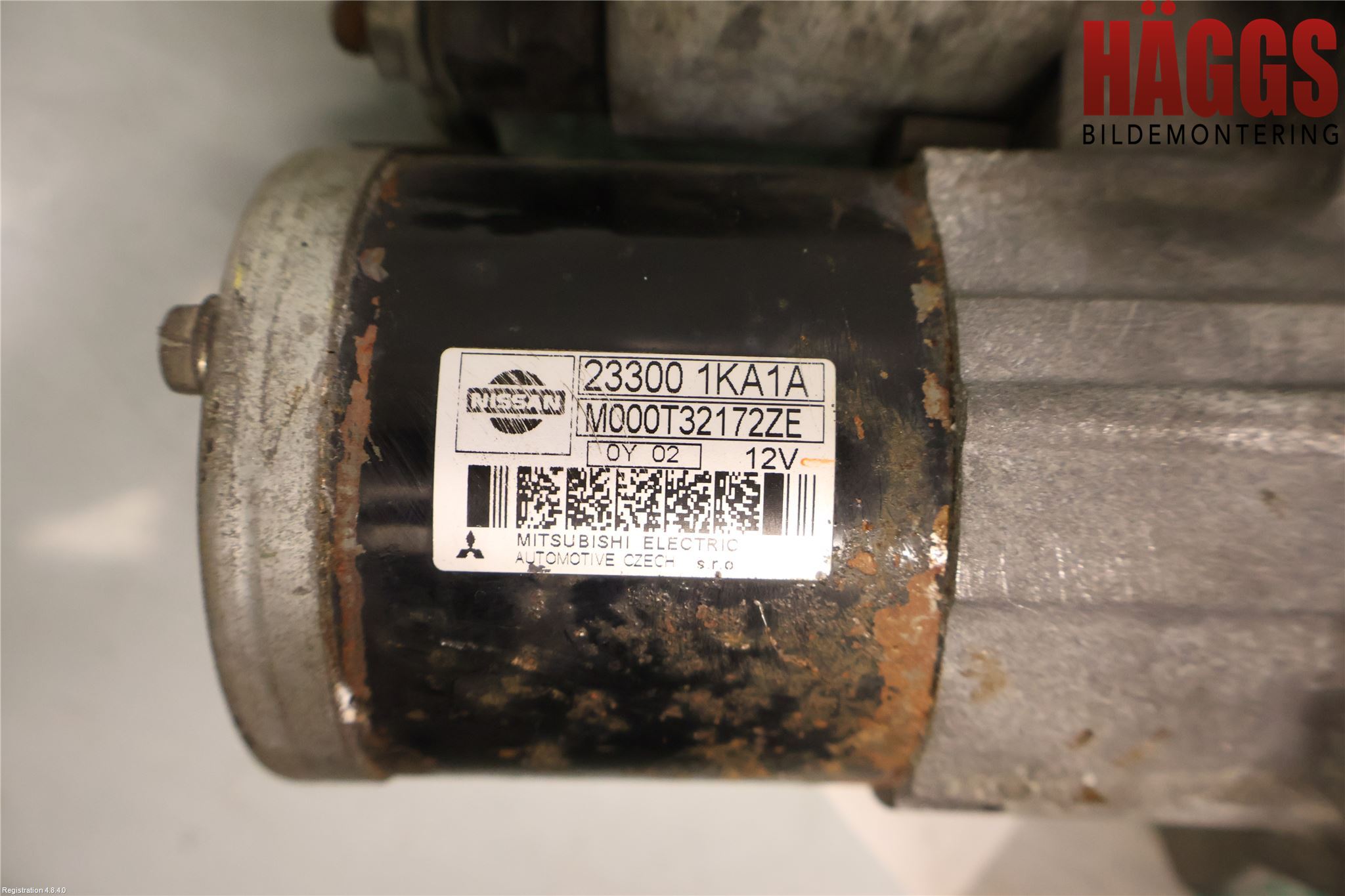 Nissan JUKE 10-14 Startmotor