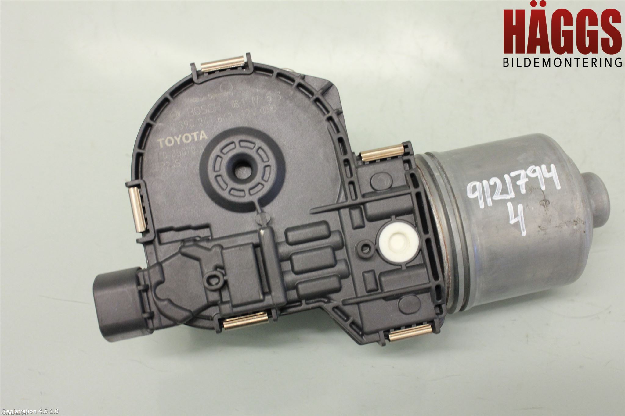 Toyota AVENSIS 09-15 Torkarmotor Vindruta