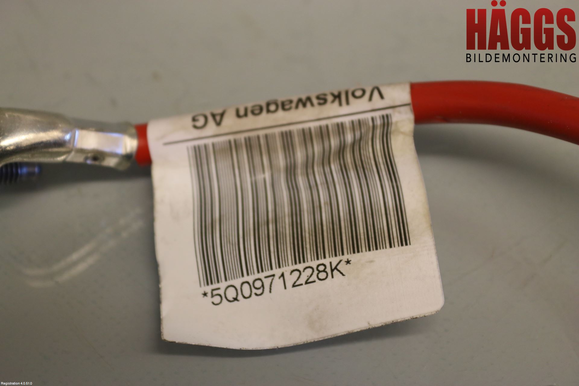 Volkswagen VW GOLF / E-GOLF VII 13-20 Batterikabel