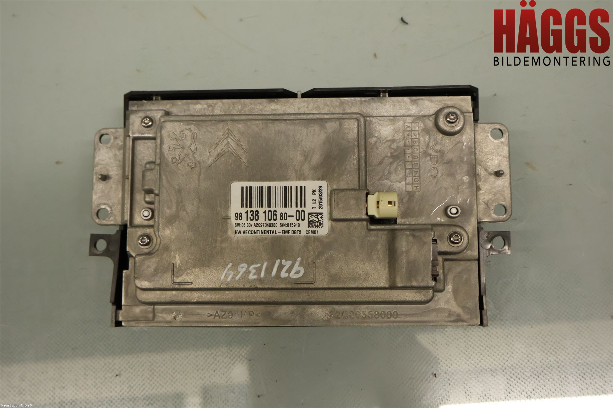 Citroen DS4 Cd Radio - Multimediapanel
