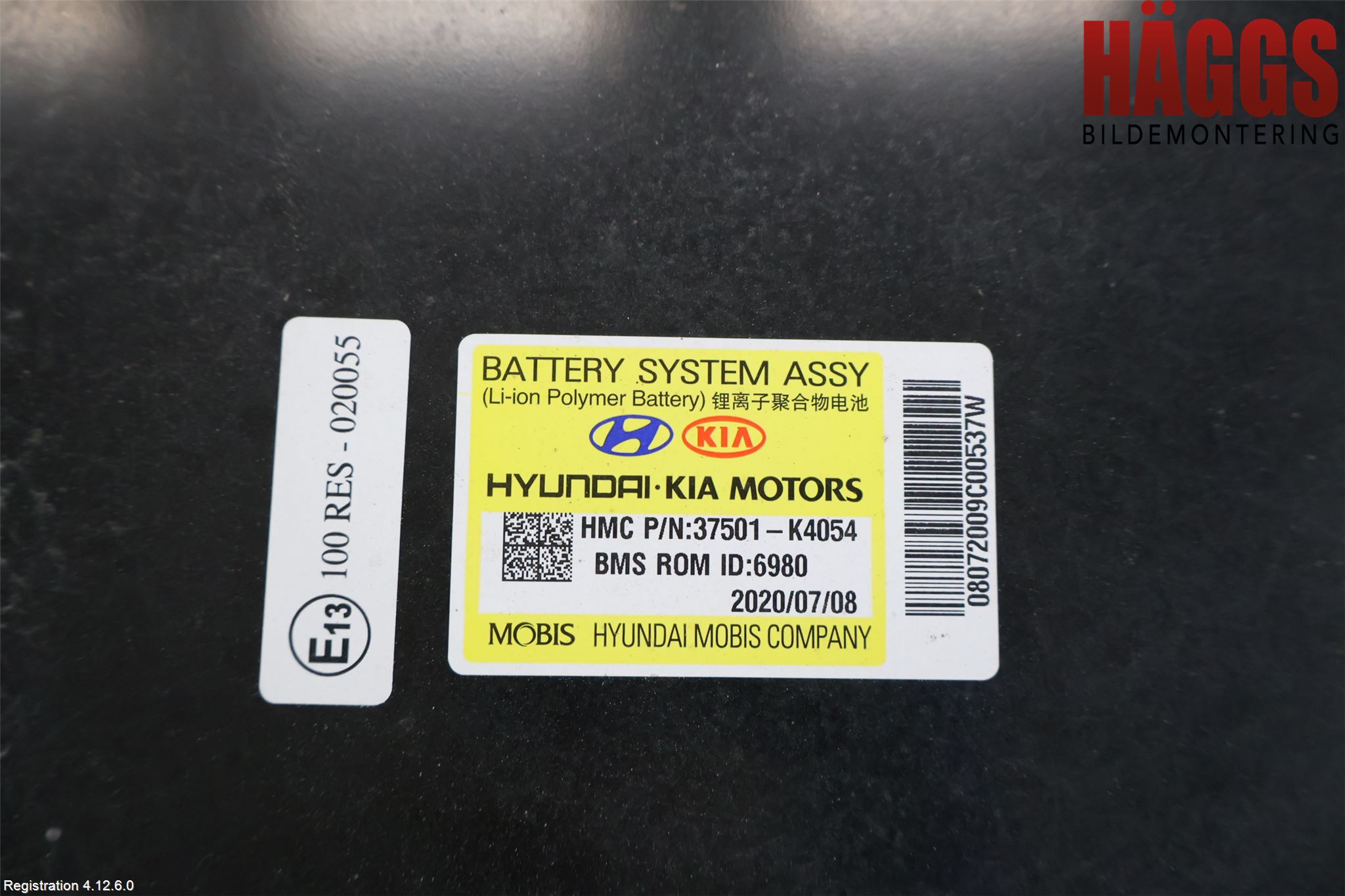 Hyundai KONA/ELECTRIC OS 18-23 Batteri Högspänning